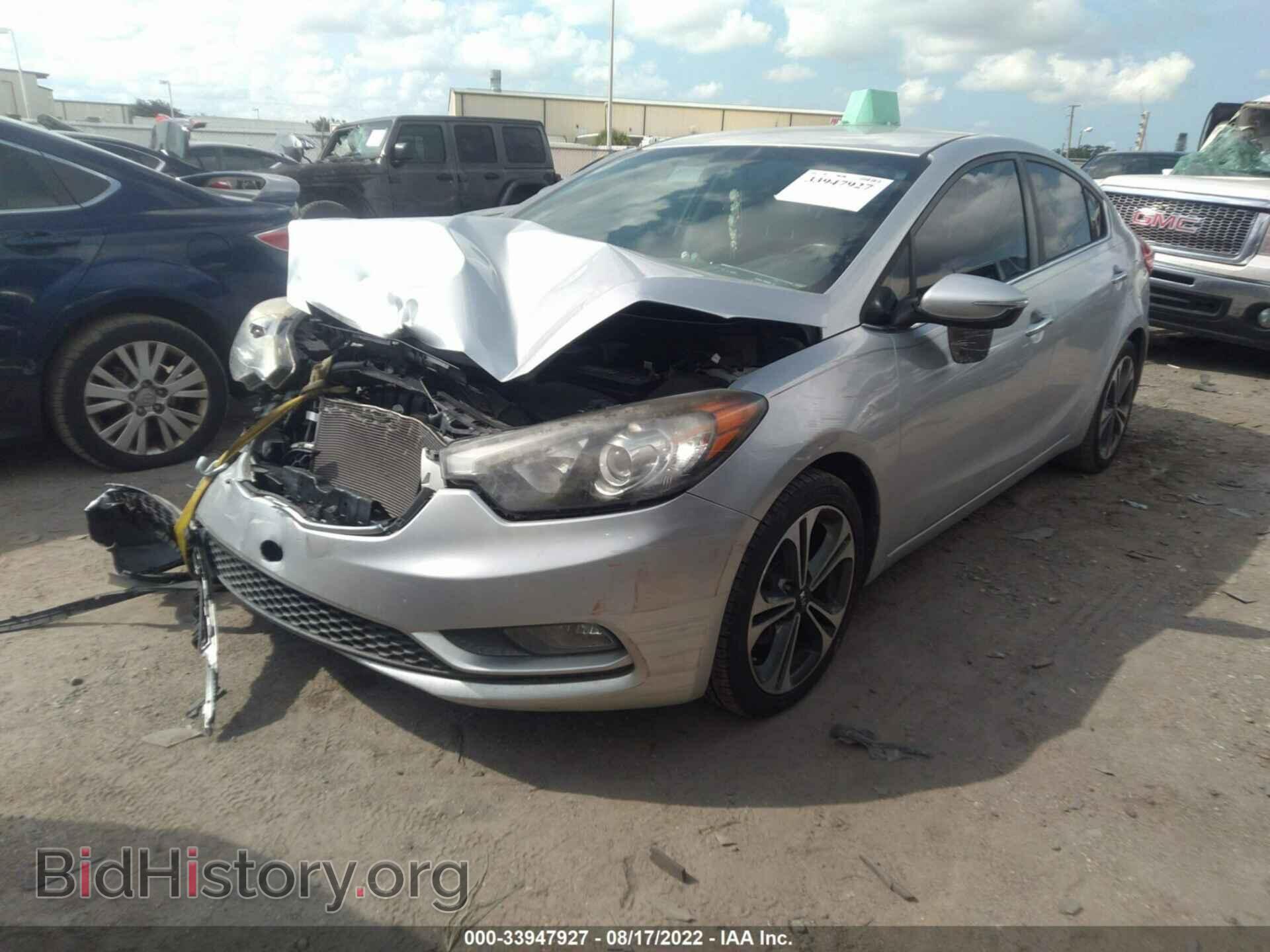 2014 KIA FORTE - VIN: KNAFX4A88E5217613 - Фото 2