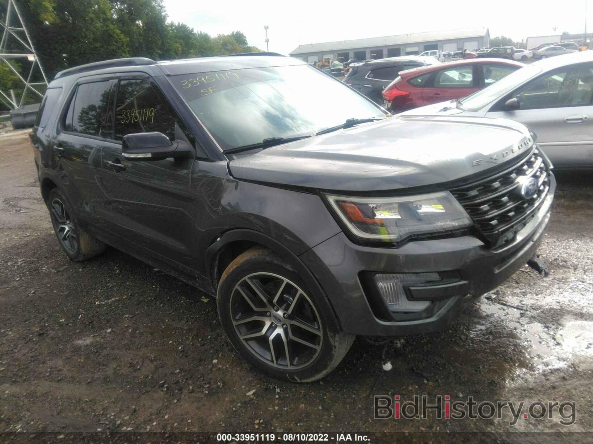 Фотография 1FM5K8GT0GGB58513 - FORD EXPLORER 2016