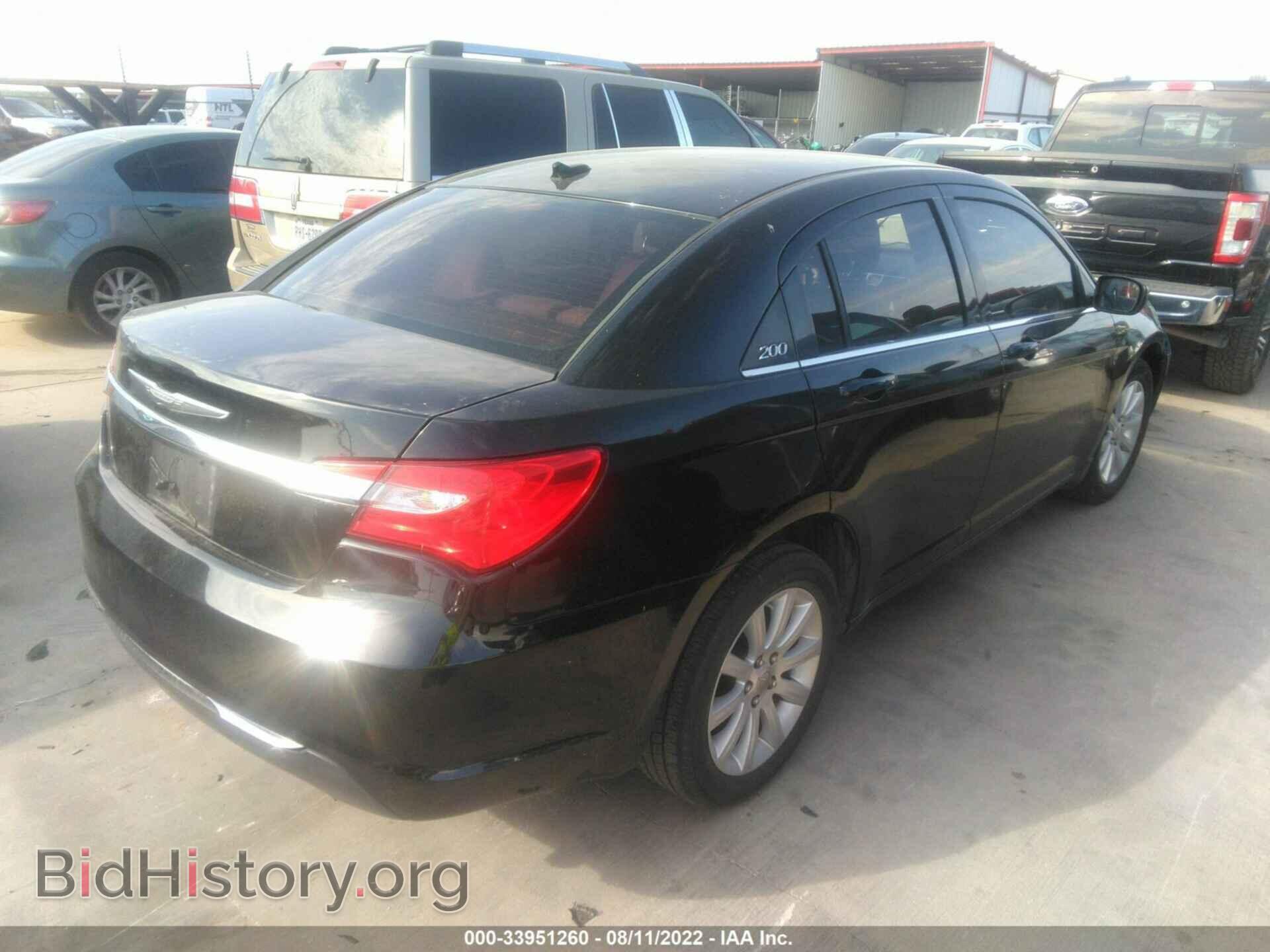 2013 CHRYSLER 200 - VIN: 1C3CCBBB2DN762483 - Photo 4
