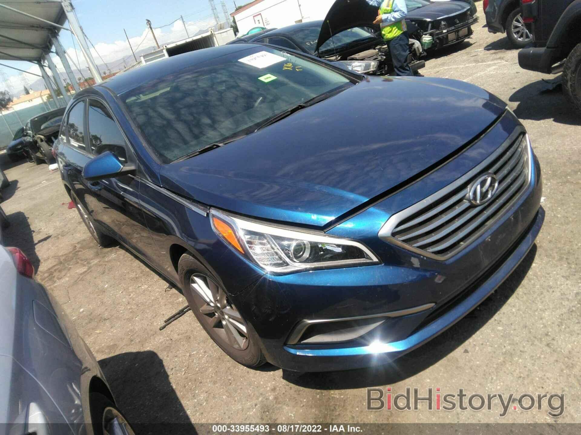 Photo 5NPE24AF2GH359647 - HYUNDAI SONATA 2016