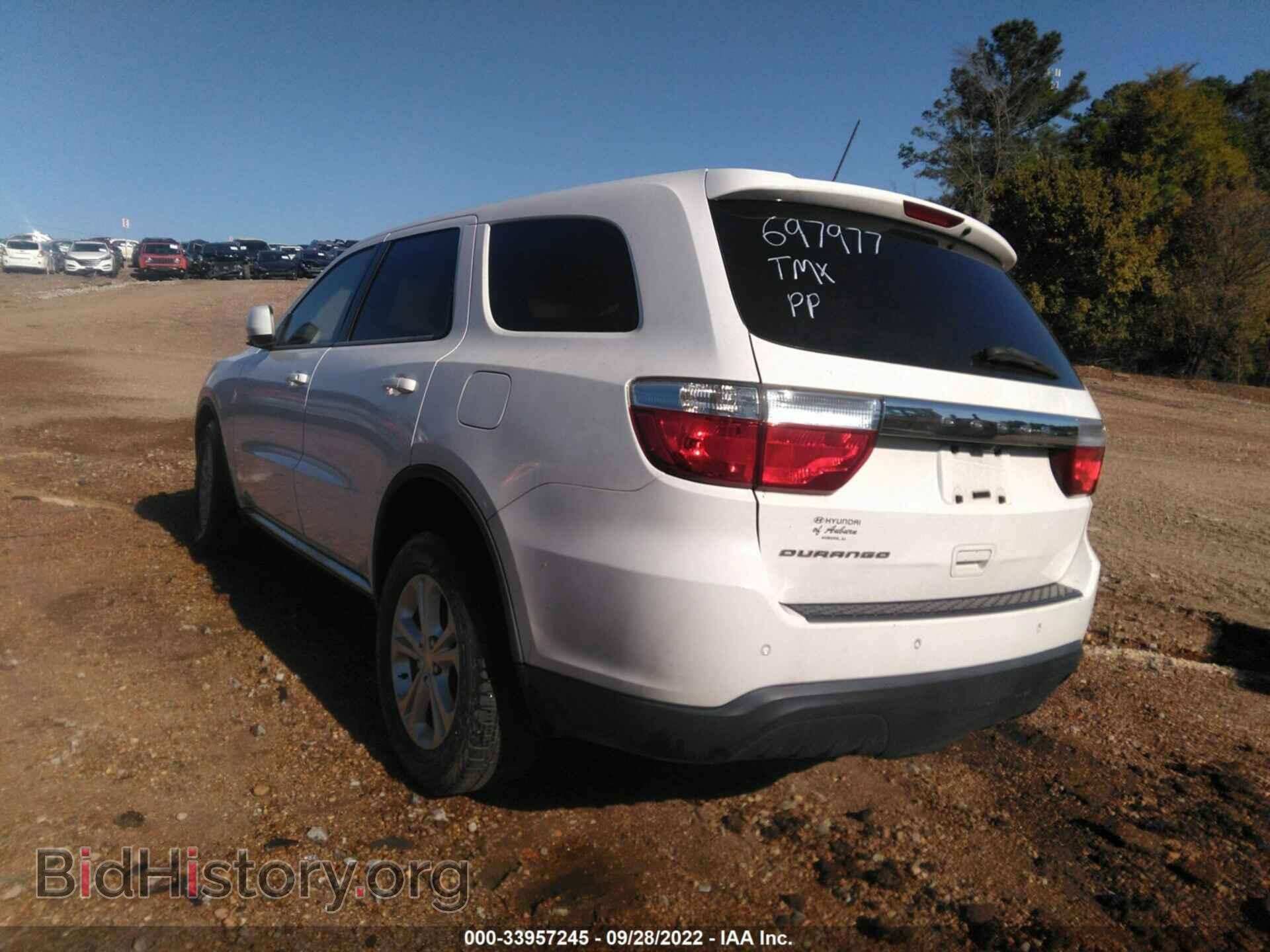 2013 DODGE DURANGO - VIN: 1C4RDHAGXDC697977 - Photo 3