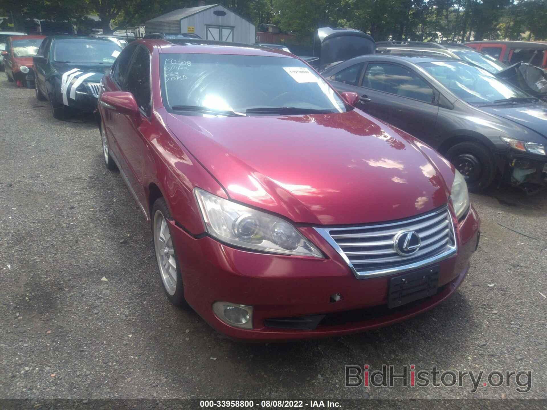 Photo JTHBK1EG8B2447258 - LEXUS ES 350 2011