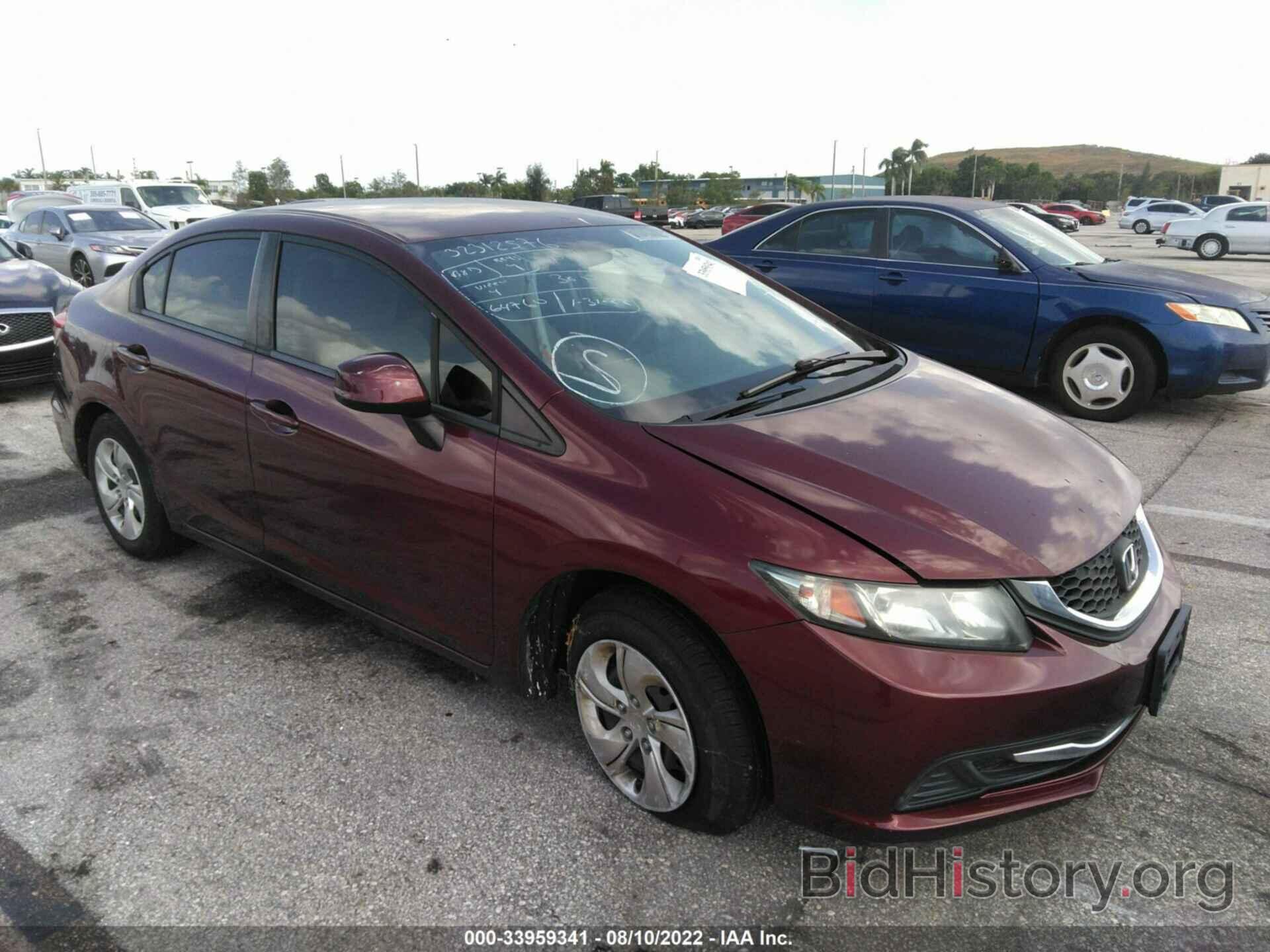 Photo 2HGFB2F52DH578607 - HONDA CIVIC SDN 2013