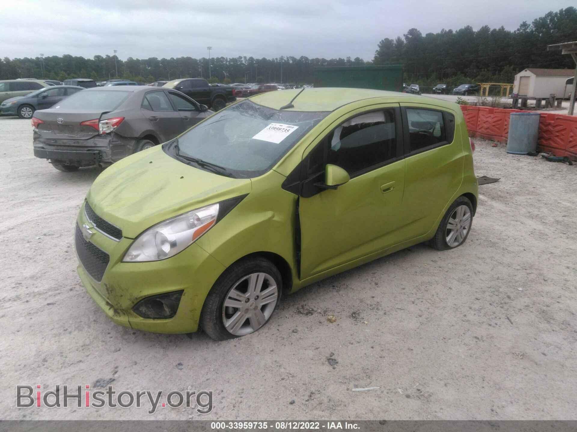 2014 CHEVROLET SPARK - VIN: KL8CD6S91EC430103 - Фото 2