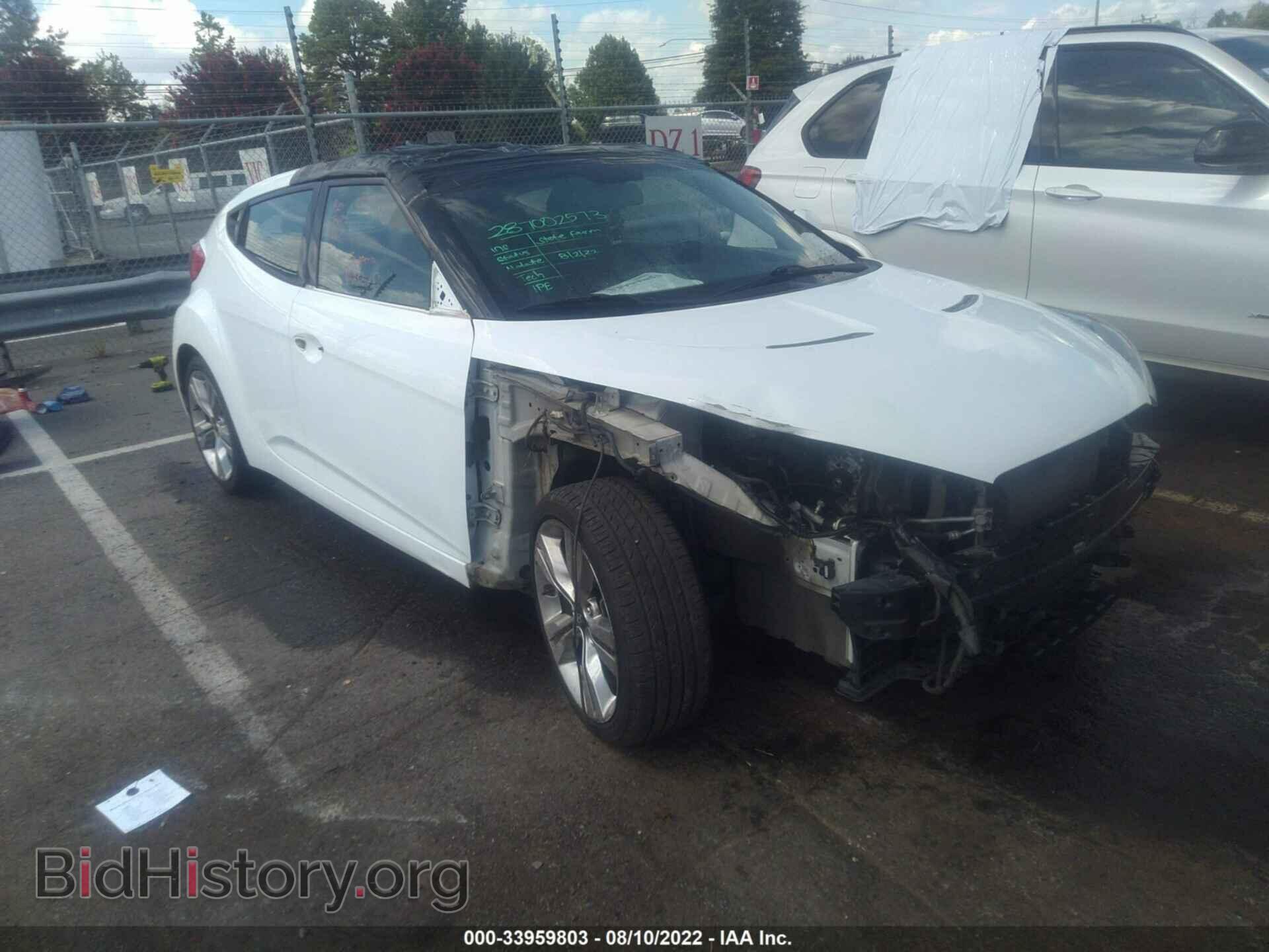 Photo KMHTC6AD2DU149979 - HYUNDAI VELOSTER 2013