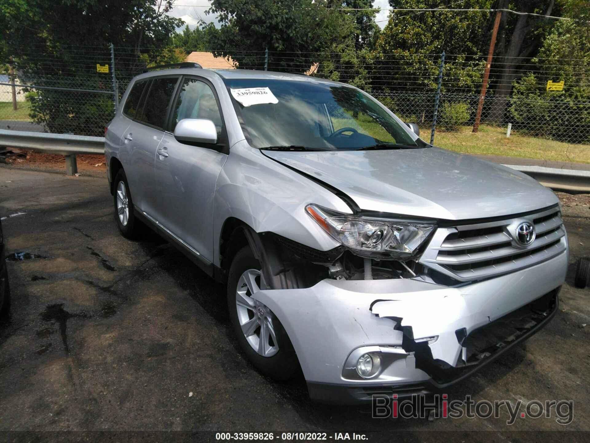 Photo 5TDZK3EHXBS037400 - TOYOTA HIGHLANDER 2011