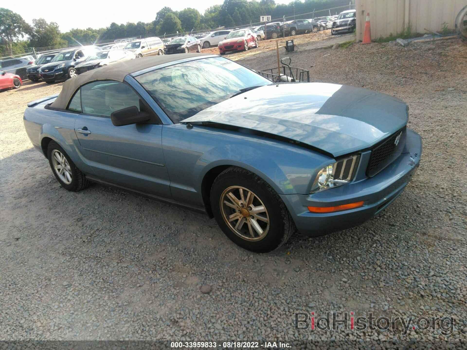 Photo 1ZVFT84NX75333340 - FORD MUSTANG 2007