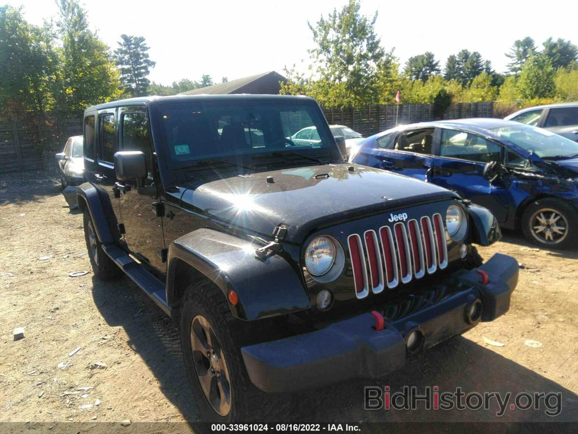 Photo 1C4HJWEGXGL186048 - JEEP WRANGLER UNLIMITED 2016