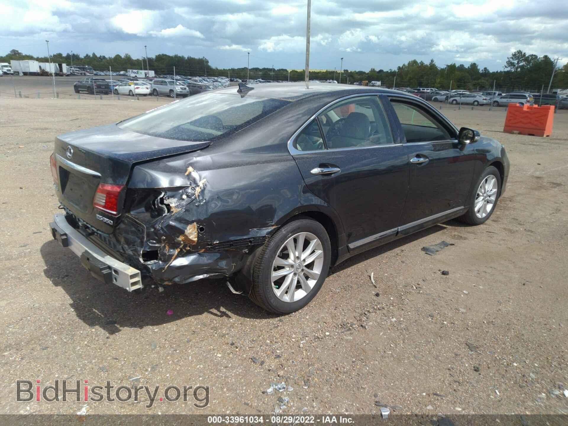 2010 LEXUS ES 350 - VIN: JTHBK1EG7A2380098 - Фото 4