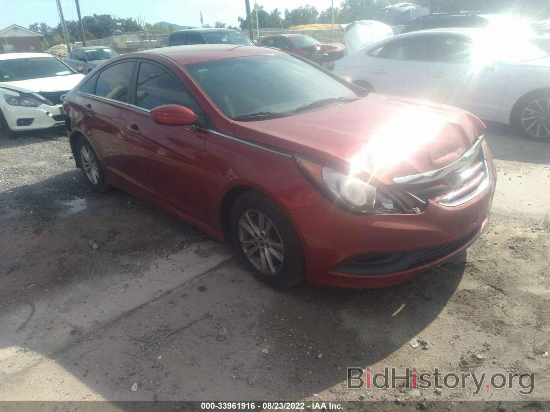 Photo 5NPEB4AC4EH873468 - HYUNDAI SONATA 2014