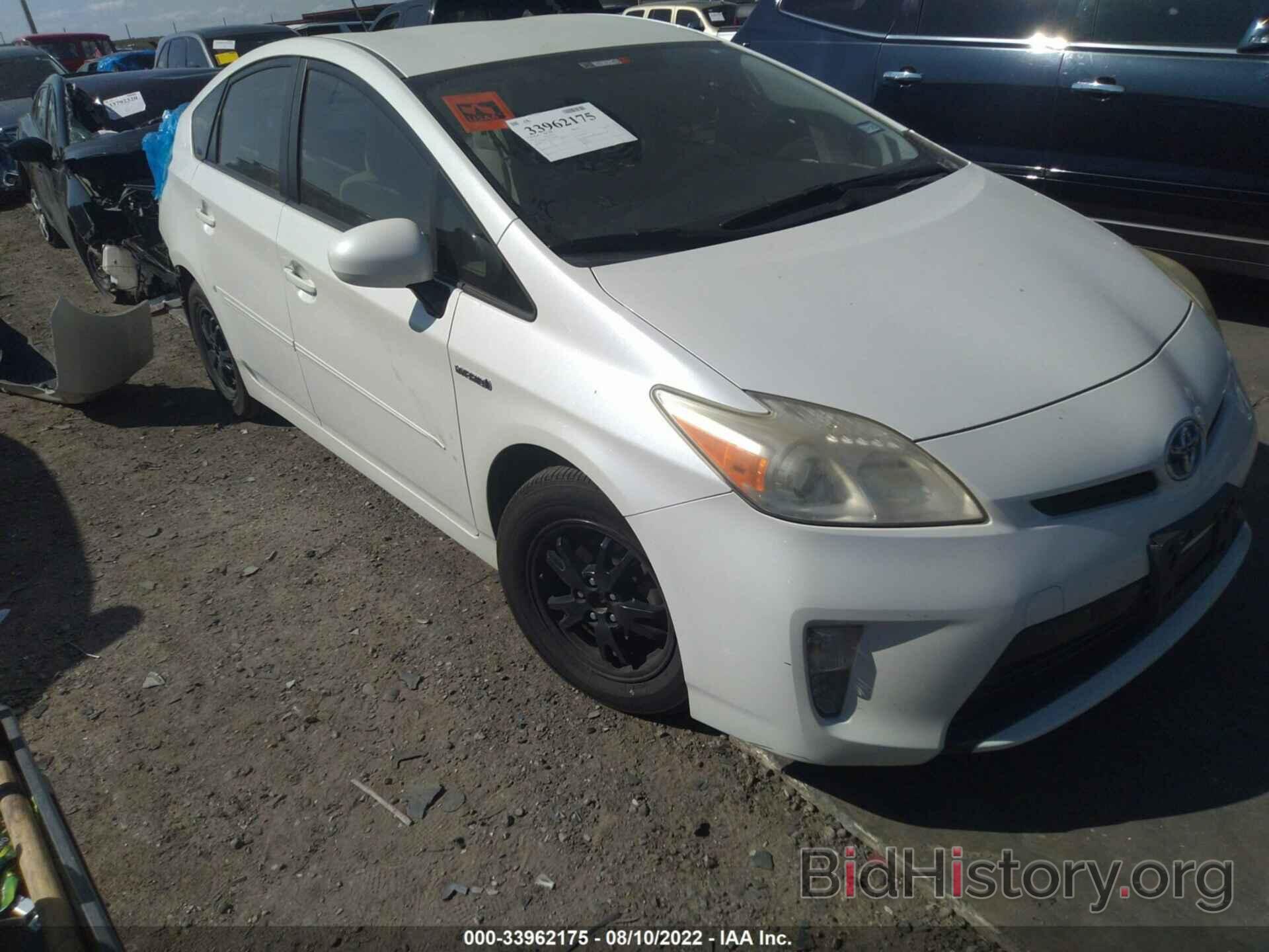 Photo JTDKN3DU0C5386368 - TOYOTA PRIUS 2012