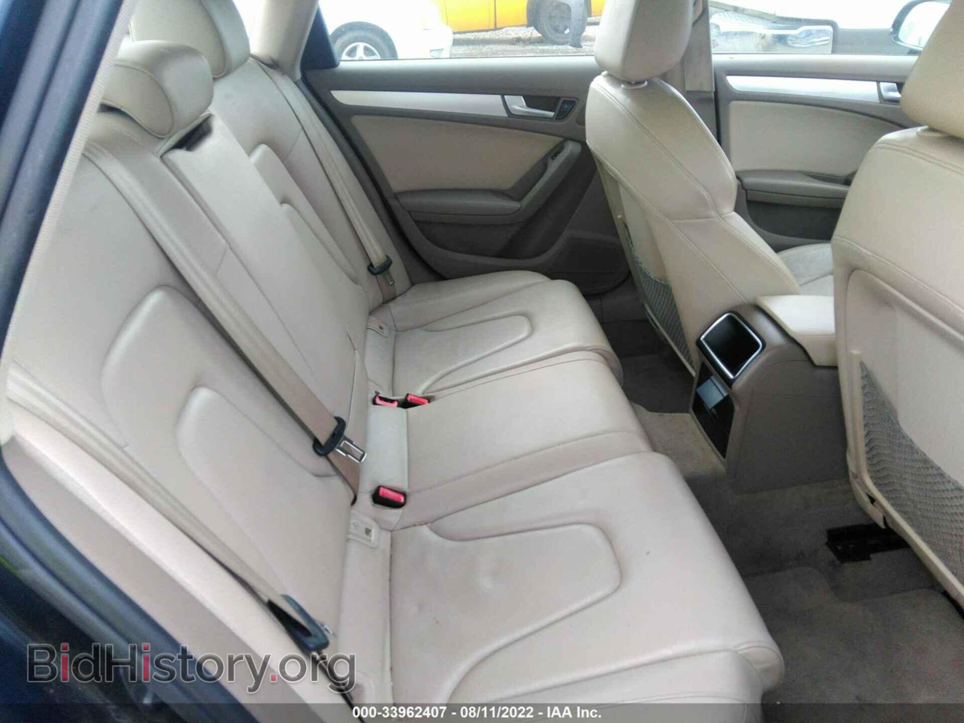 2011 AUDI A4 - VIN: WAUBFAFL3BN024052 - Фото 8