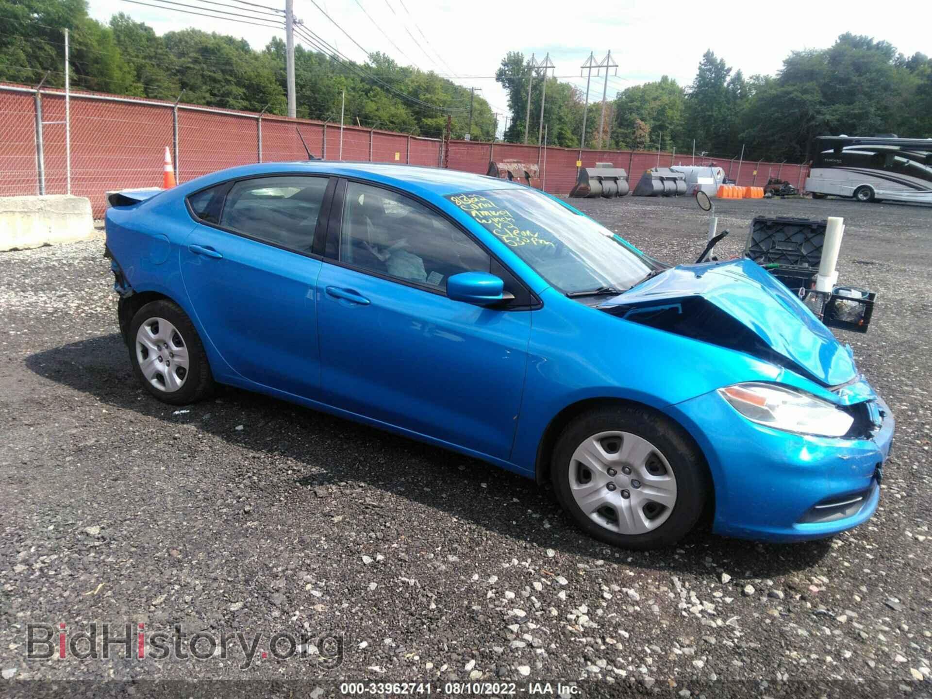 Фотография 1C3CDFAA4GD516896 - DODGE DART 2016
