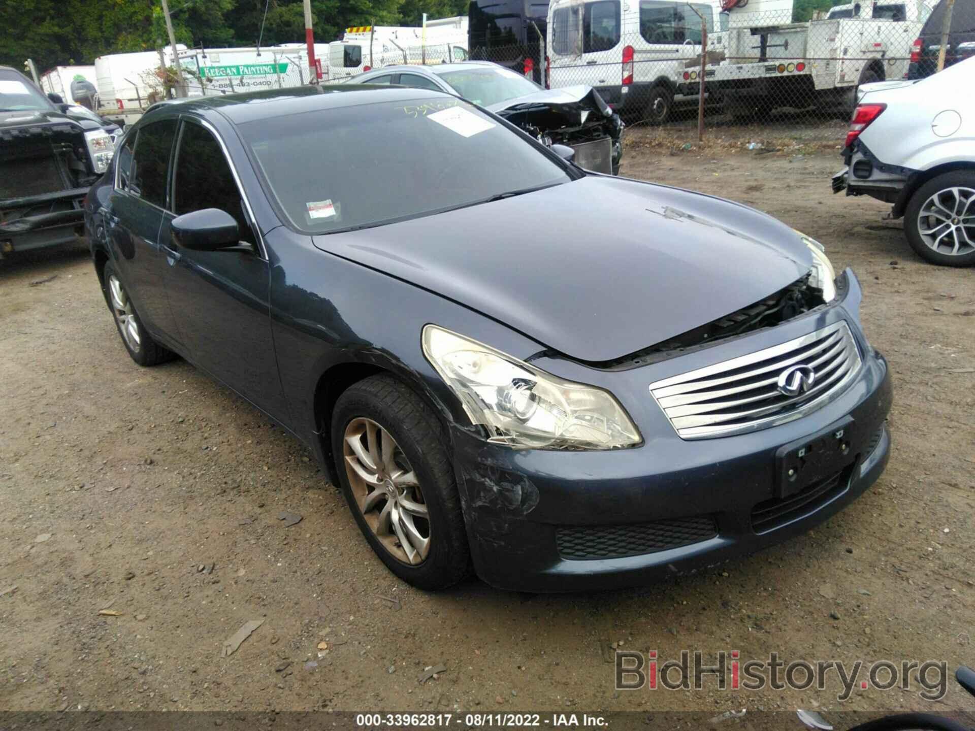 Photo JNKCV61F89M351070 - INFINITI G37 SEDAN 2009