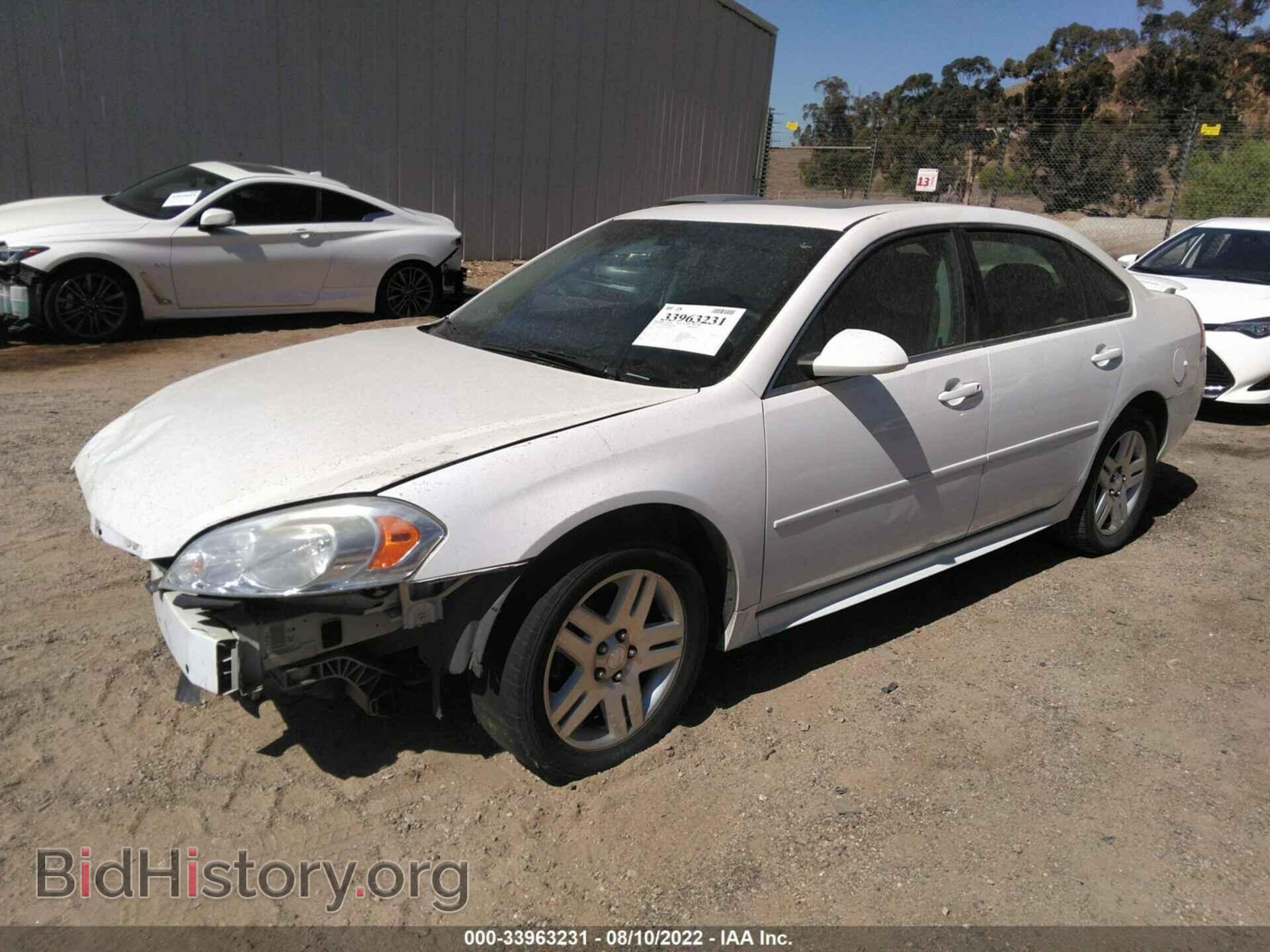 2012 CHEVROLET IMPALA - VIN: 2G1WG5E34C1254690 - Фото 2
