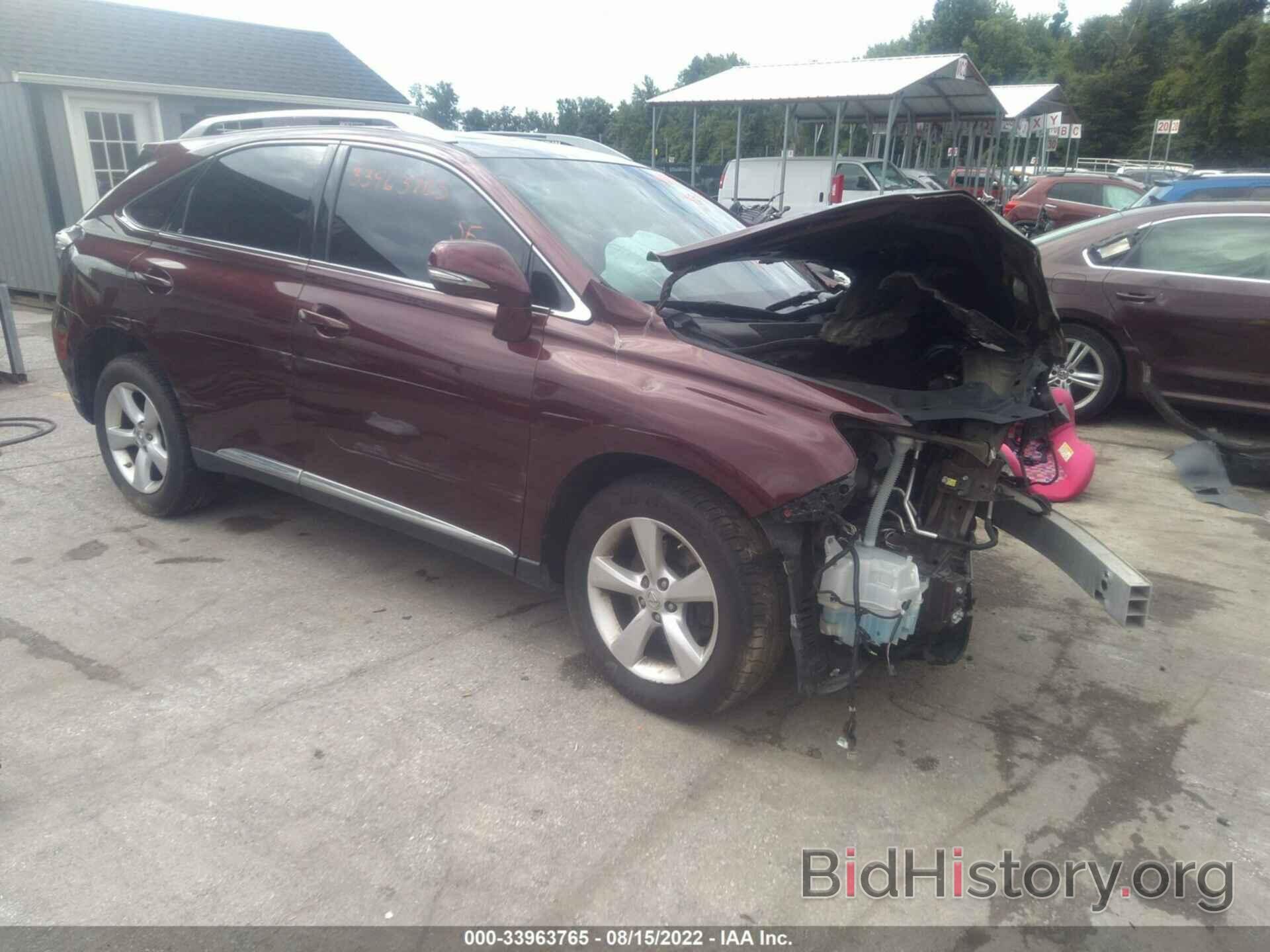 Фотография 2T2BK1BA6FC296358 - LEXUS RX 350 2015