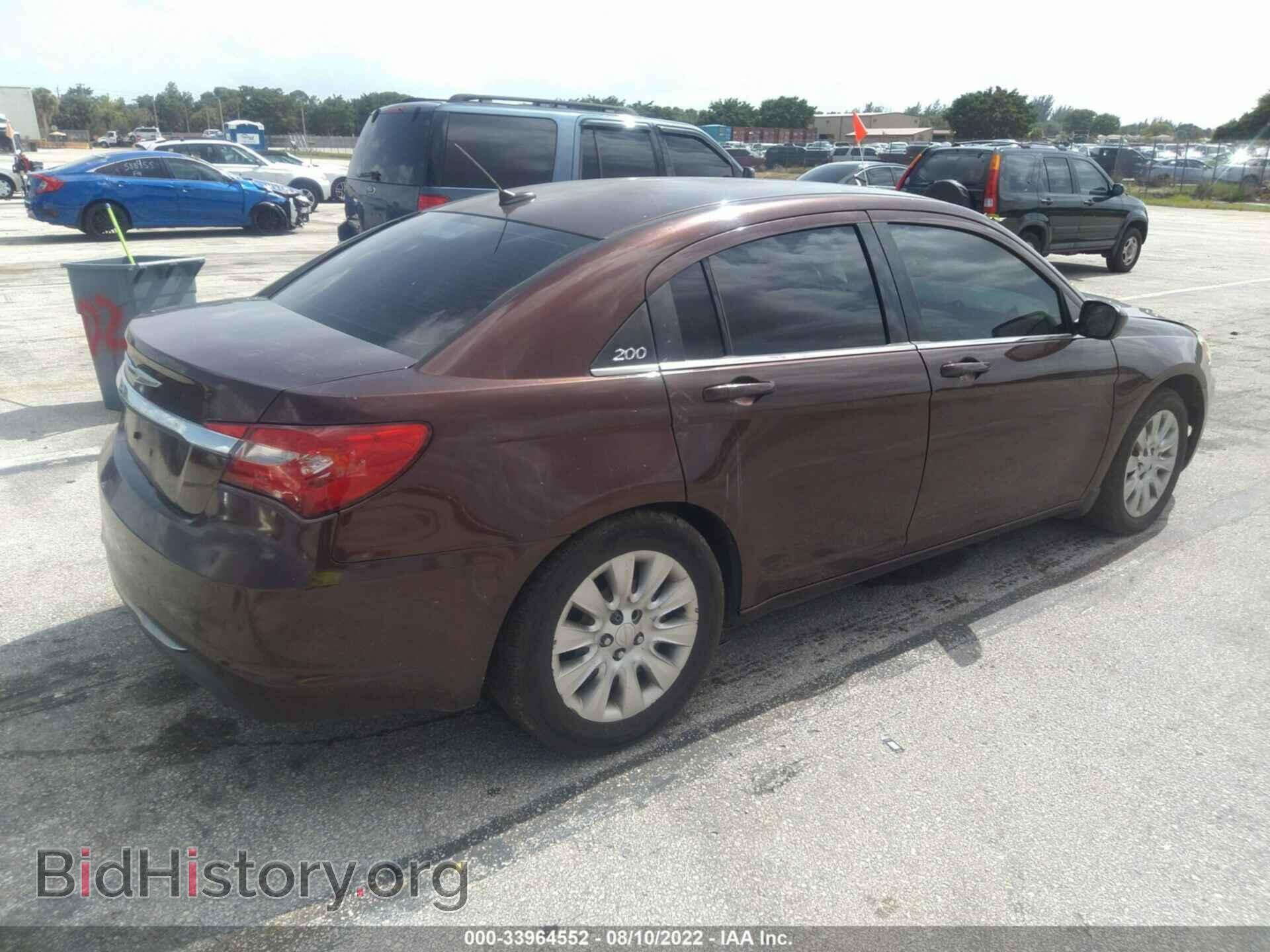 2013 CHRYSLER 200 - VIN: 1C3CCBAB4DN640564 - Photo 4