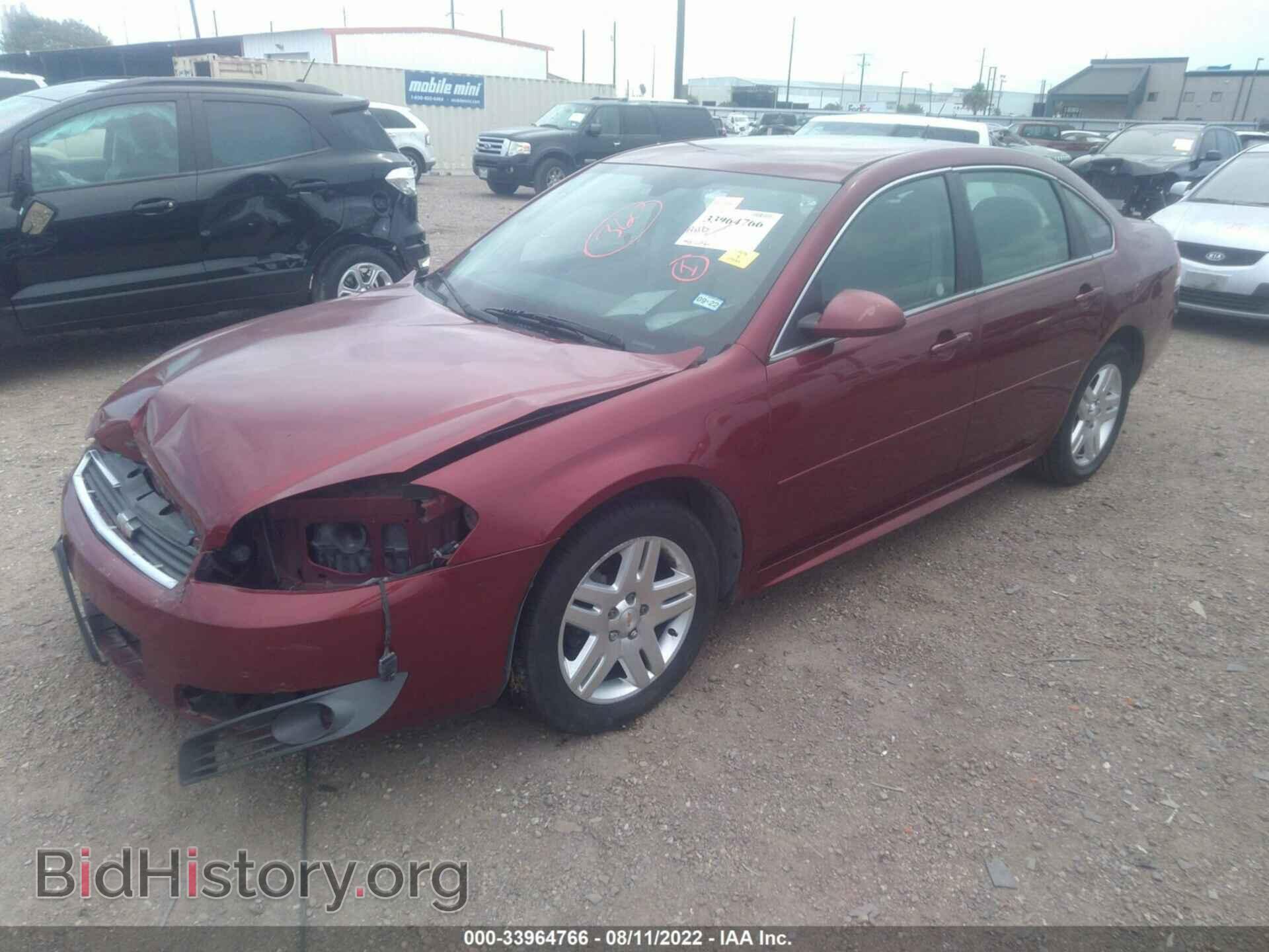 2011 CHEVROLET IMPALA - VIN: 2G1WG5EK3B1162007 - Фото 2