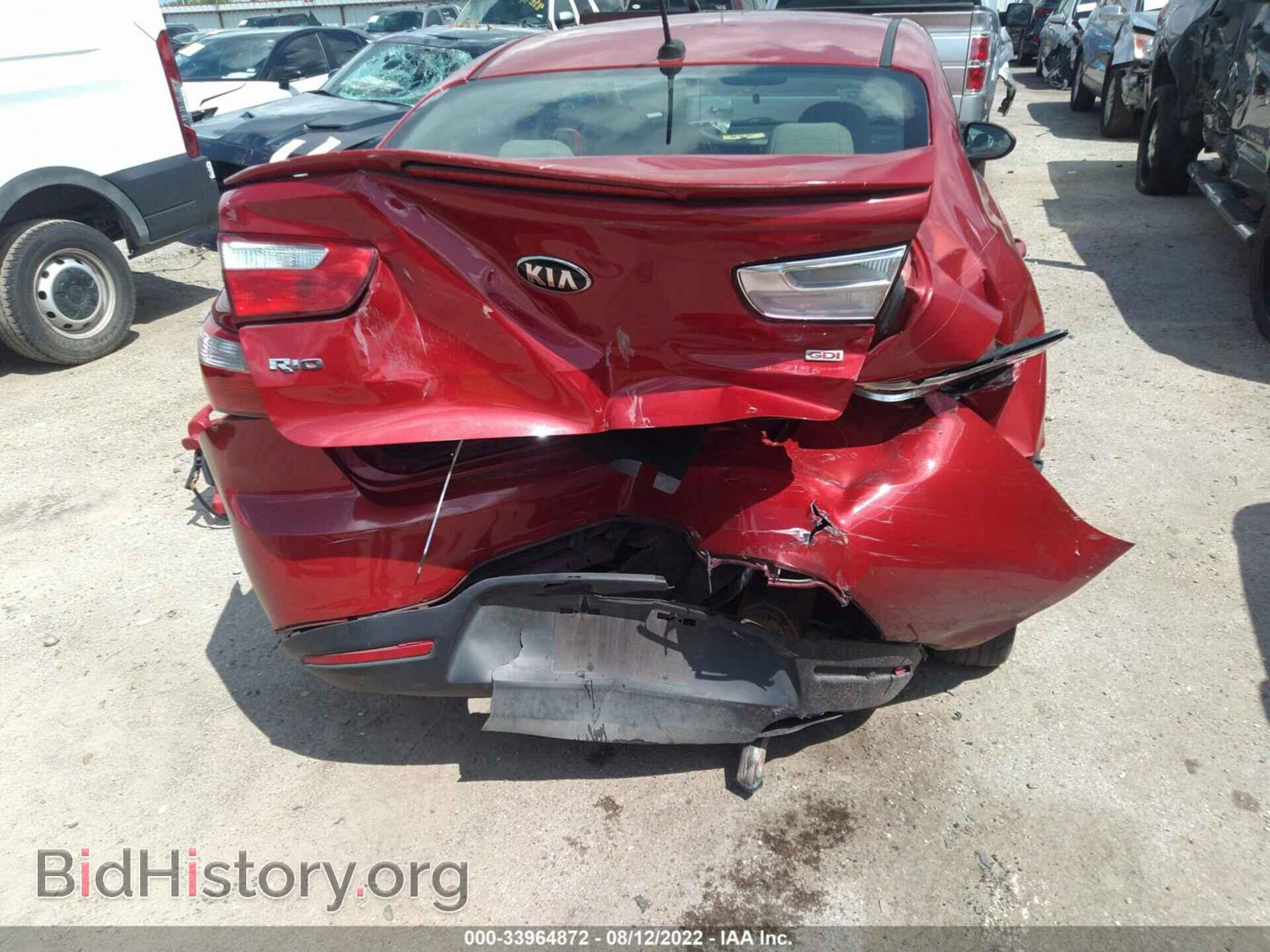 2014 KIA RIO - VIN: KNADM4A34E6376286 - Фото 6