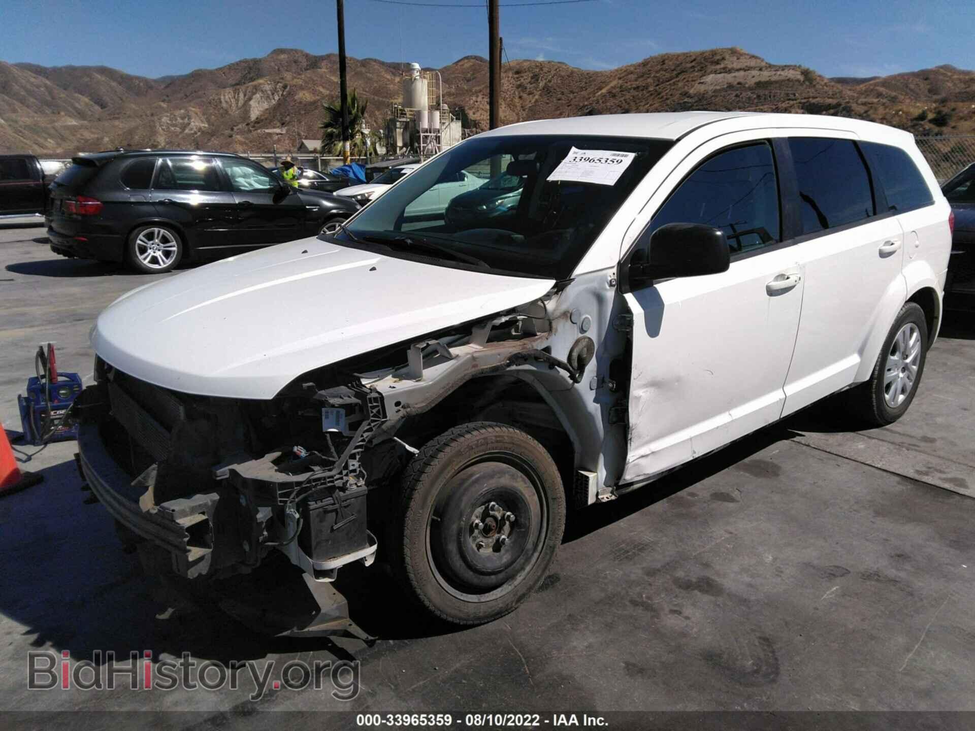 2014 DODGE JOURNEY - VIN: 3C4PDCAB4ET247214 - Фото 2