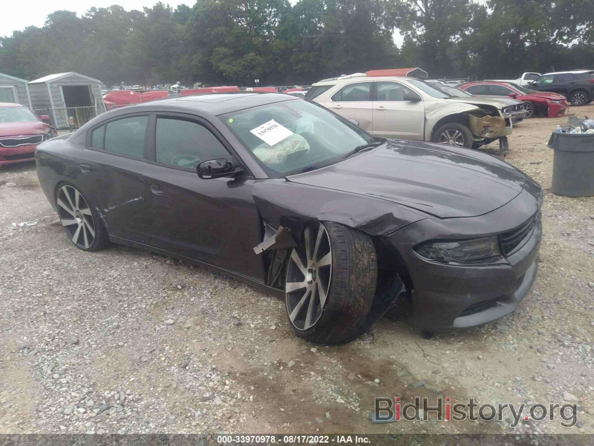 Photo 2C3CDXHG9FH805709 - DODGE CHARGER 2015