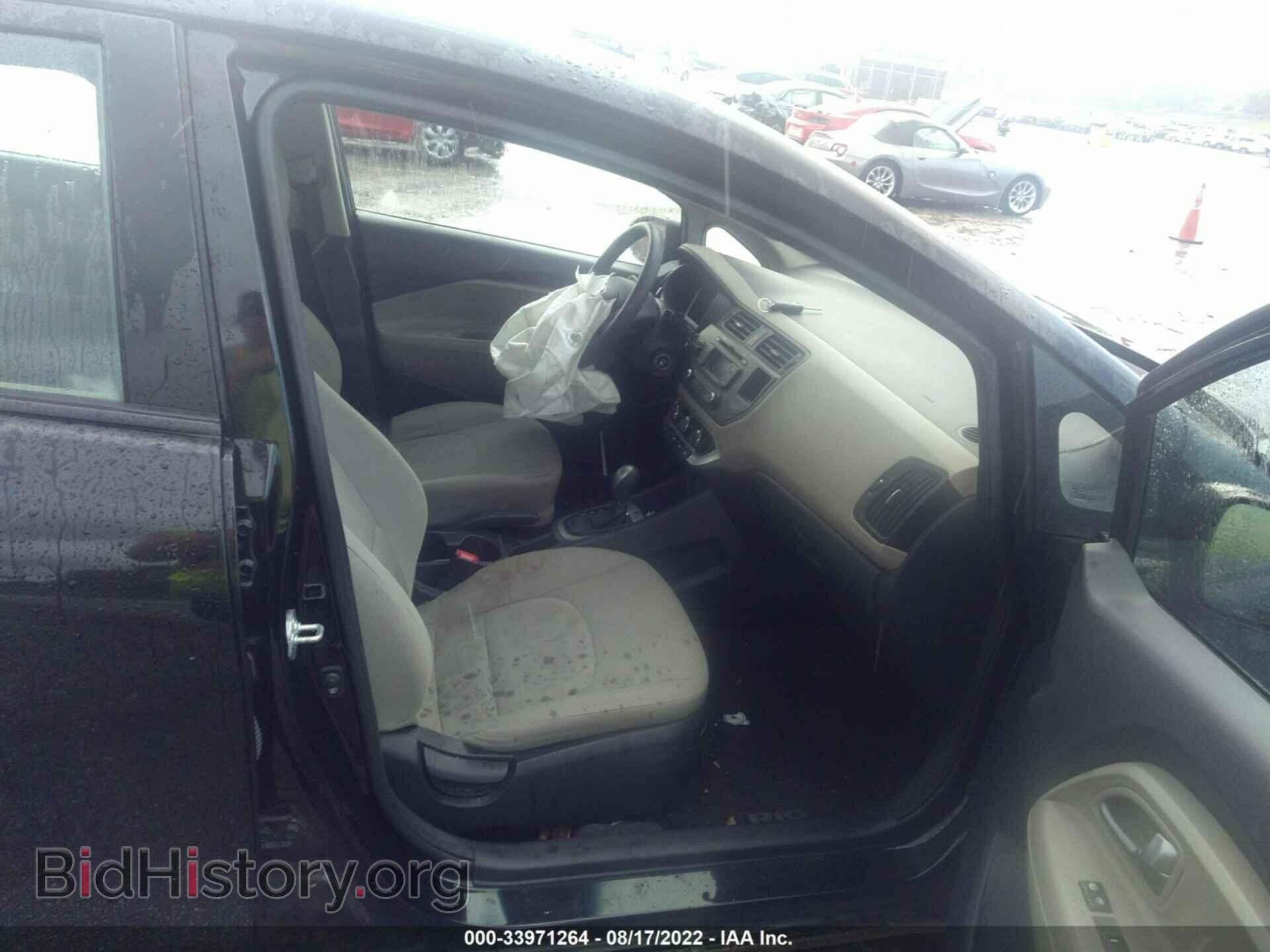 2014 KIA RIO - VIN: KNADM4A38E6374914 - Фото 5