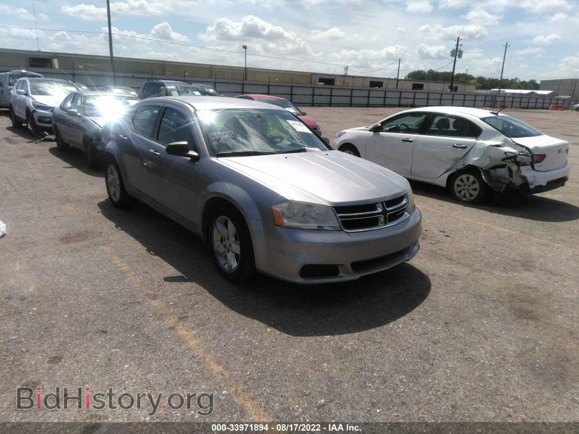Фотография 1C3CDZAB9DN666955 - DODGE AVENGER 2013