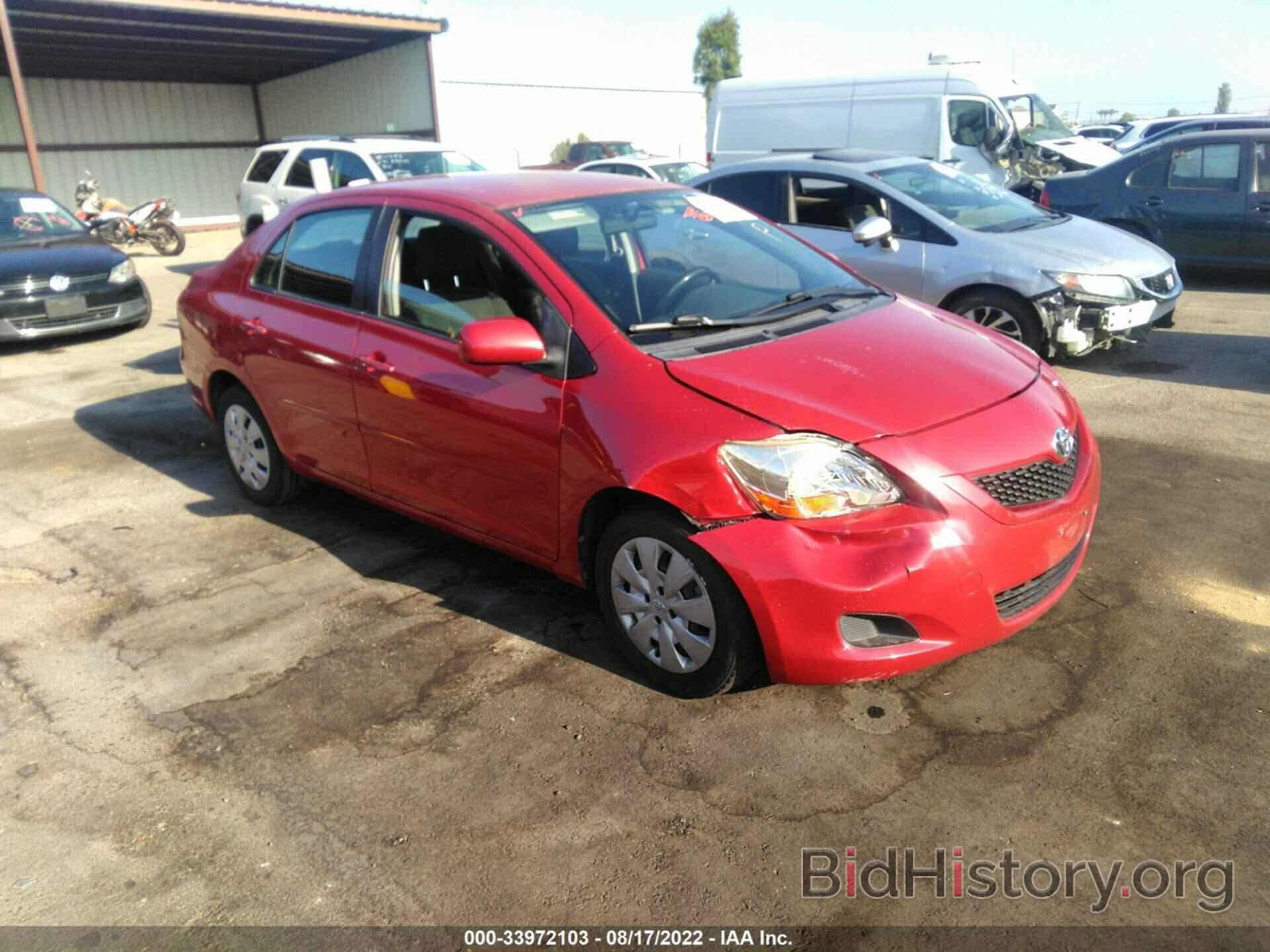 Photo JTDBT4K37A1395238 - TOYOTA YARIS 2010