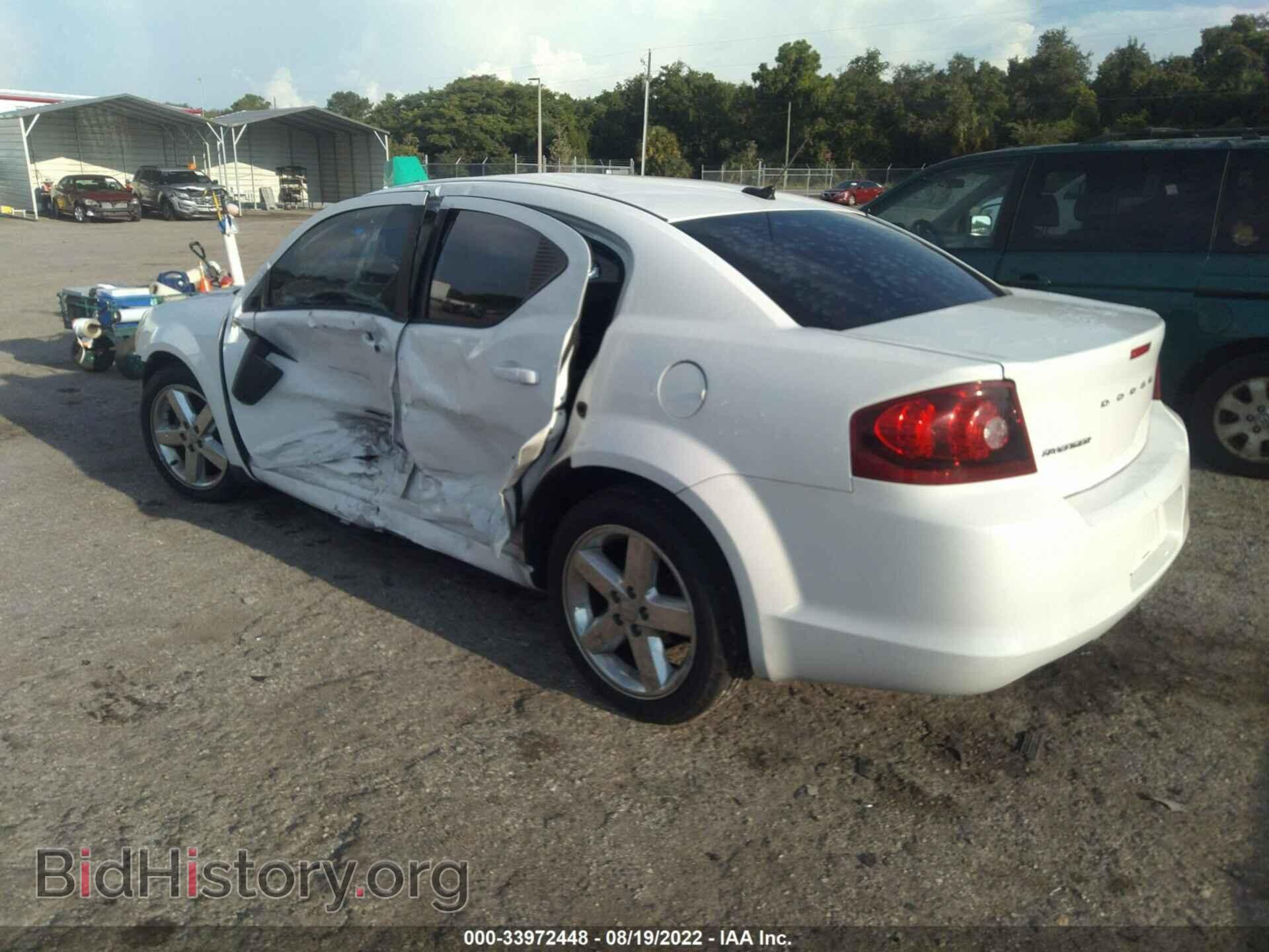2012 DODGE AVENGER - VIN: 1C3CDZAB3CN141050 - Фото 3