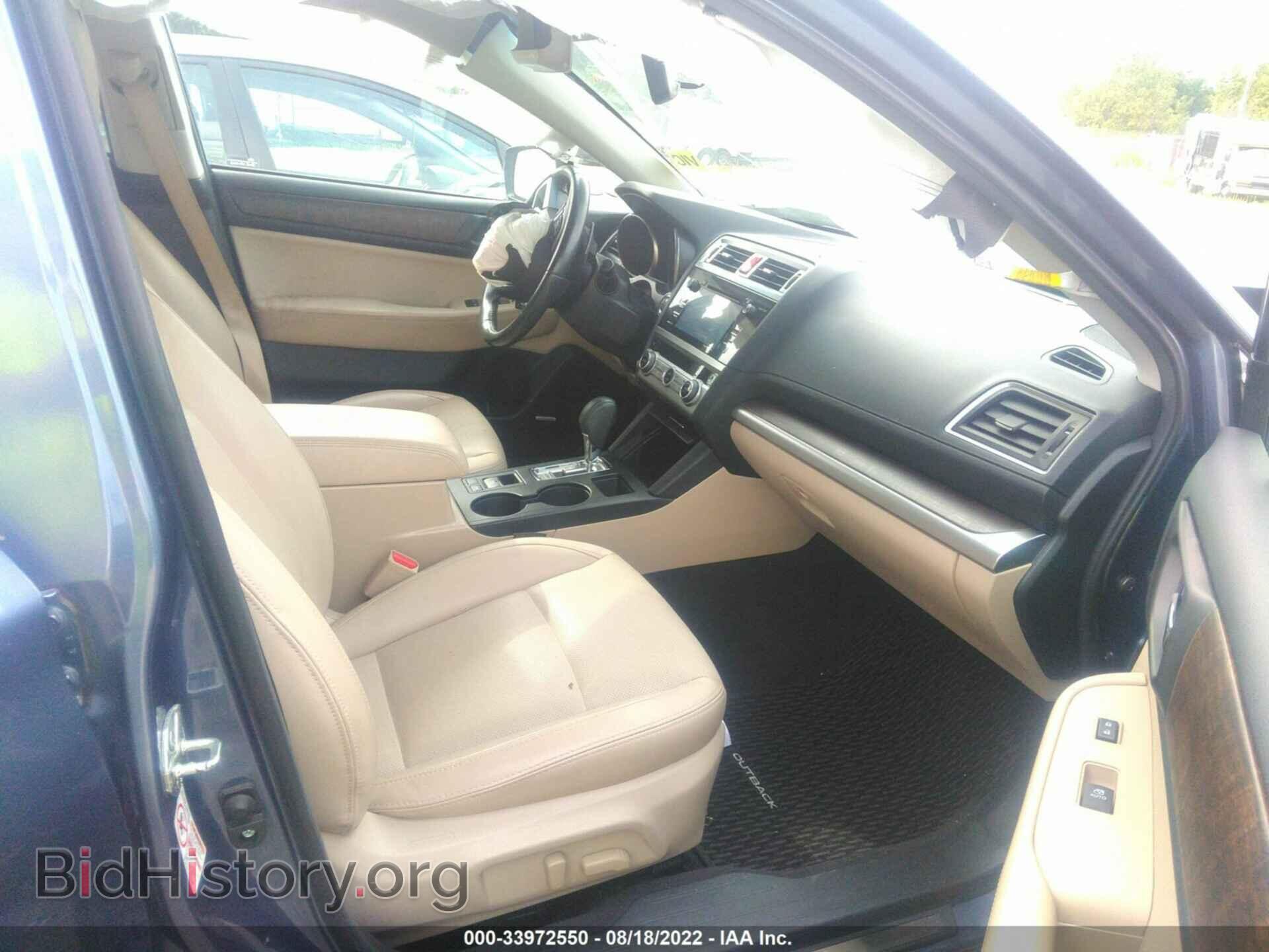 2016 SUBARU OUTBACK - VIN: 4S4BSBLC0G3201468 - Фото 5