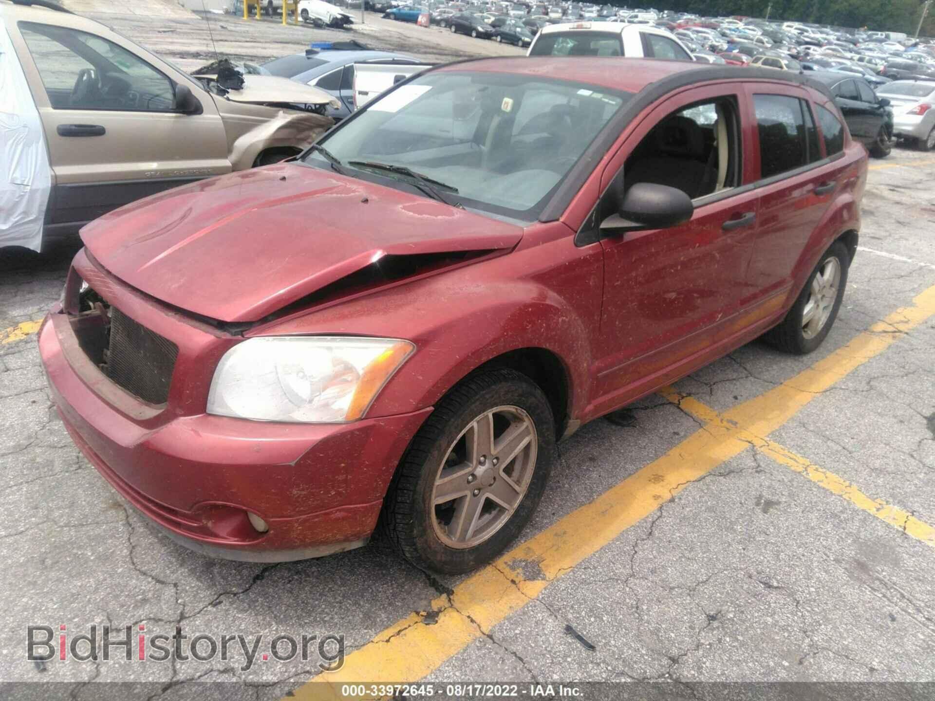 2007 DODGE CALIBER - VIN: 1B3HB48B27D351247 - Фото 2