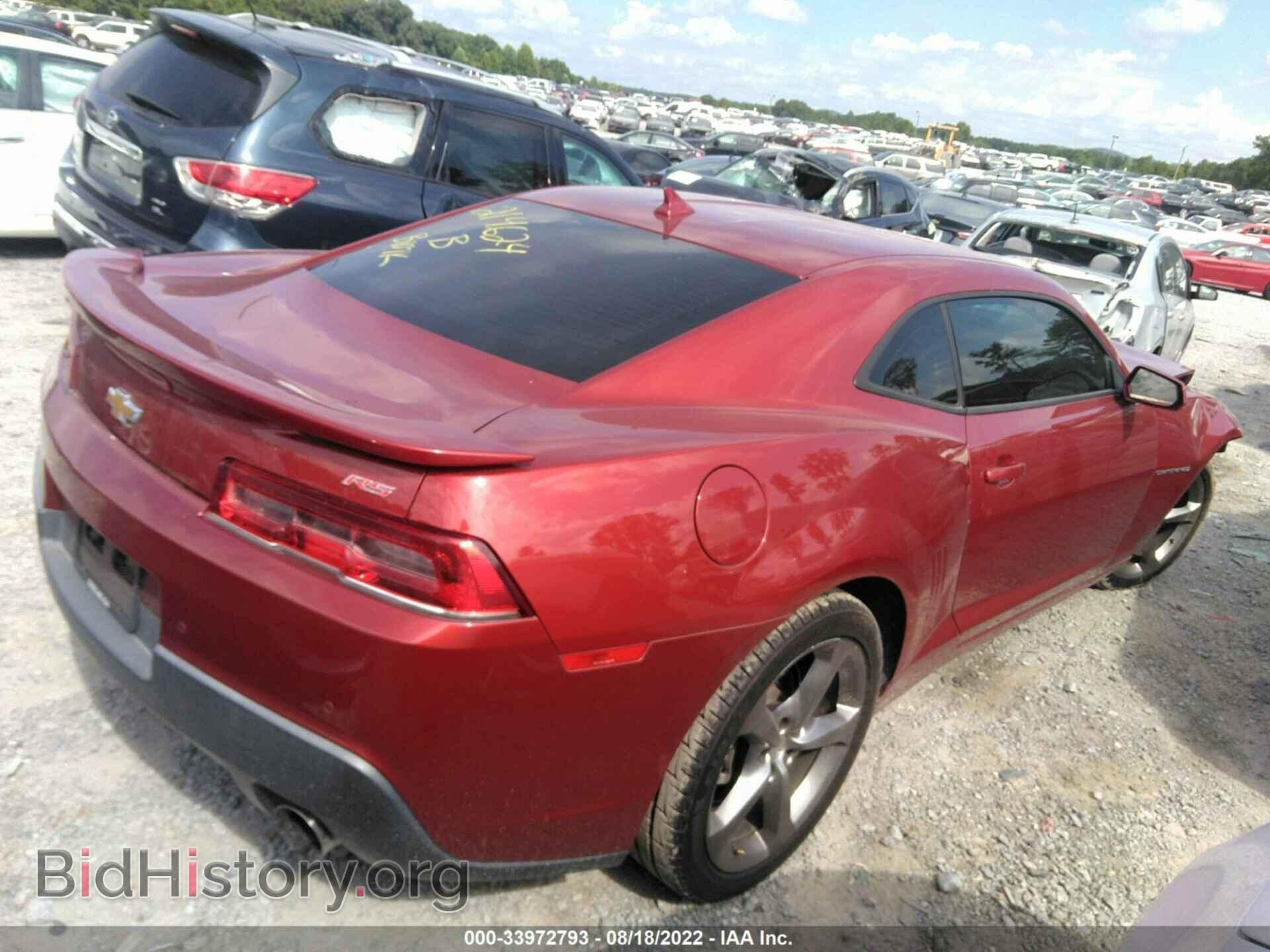 2014 CHEVROLET CAMARO - VIN: 2G1FB1E36E9214624 - Фото 4