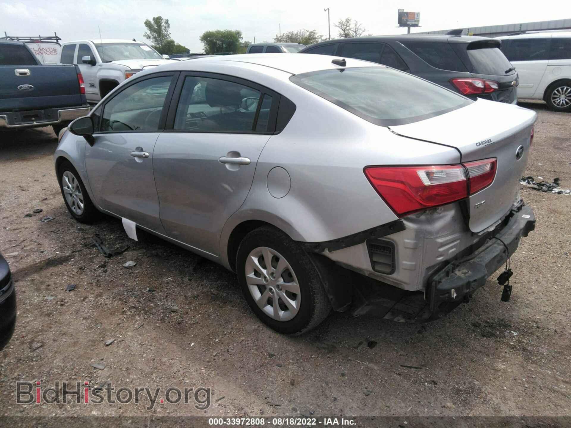 2014 KIA RIO - VIN: KNADM4A33E6370110 - Фото 3