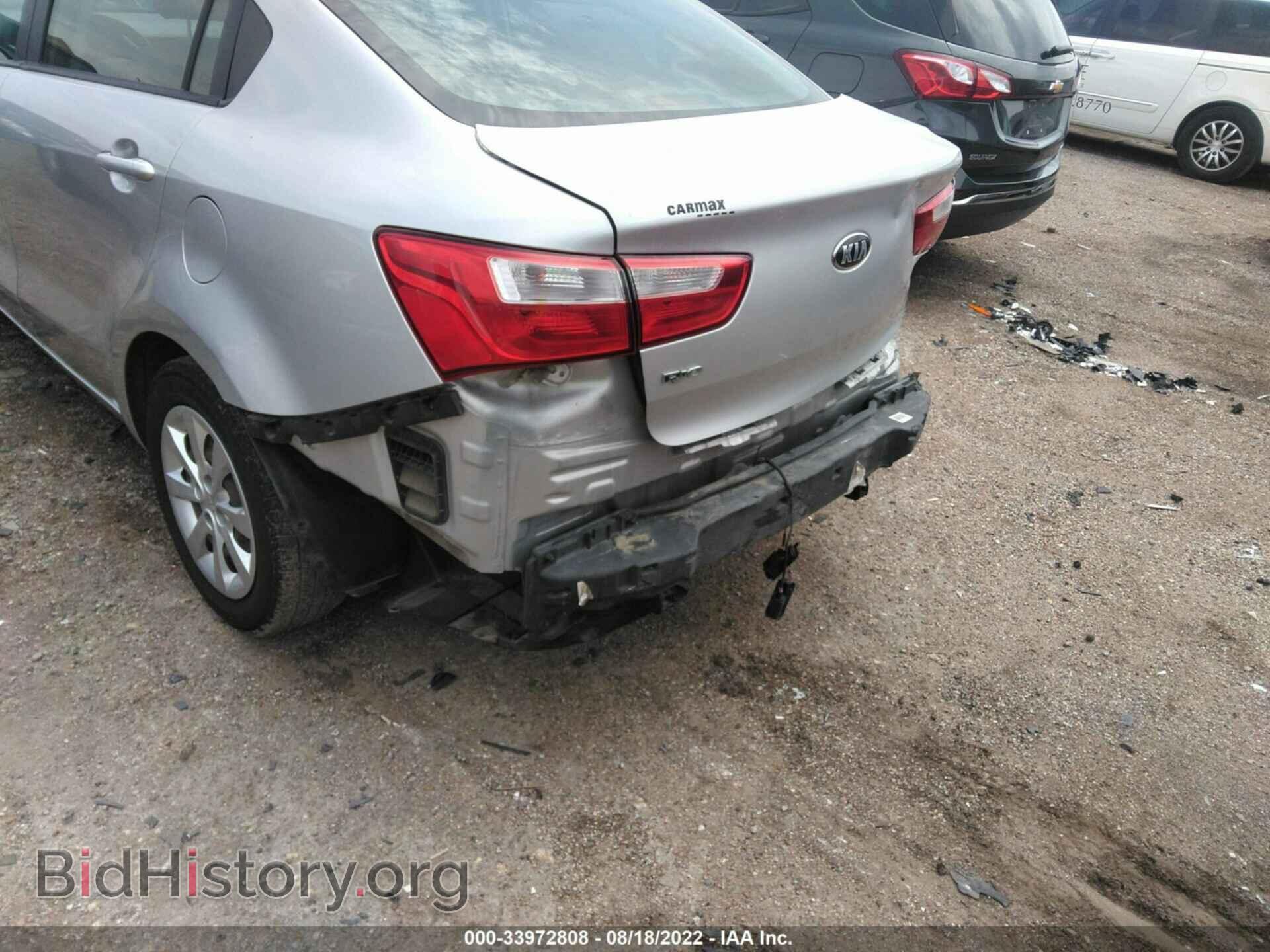 2014 KIA RIO - VIN: KNADM4A33E6370110 - Фото 6