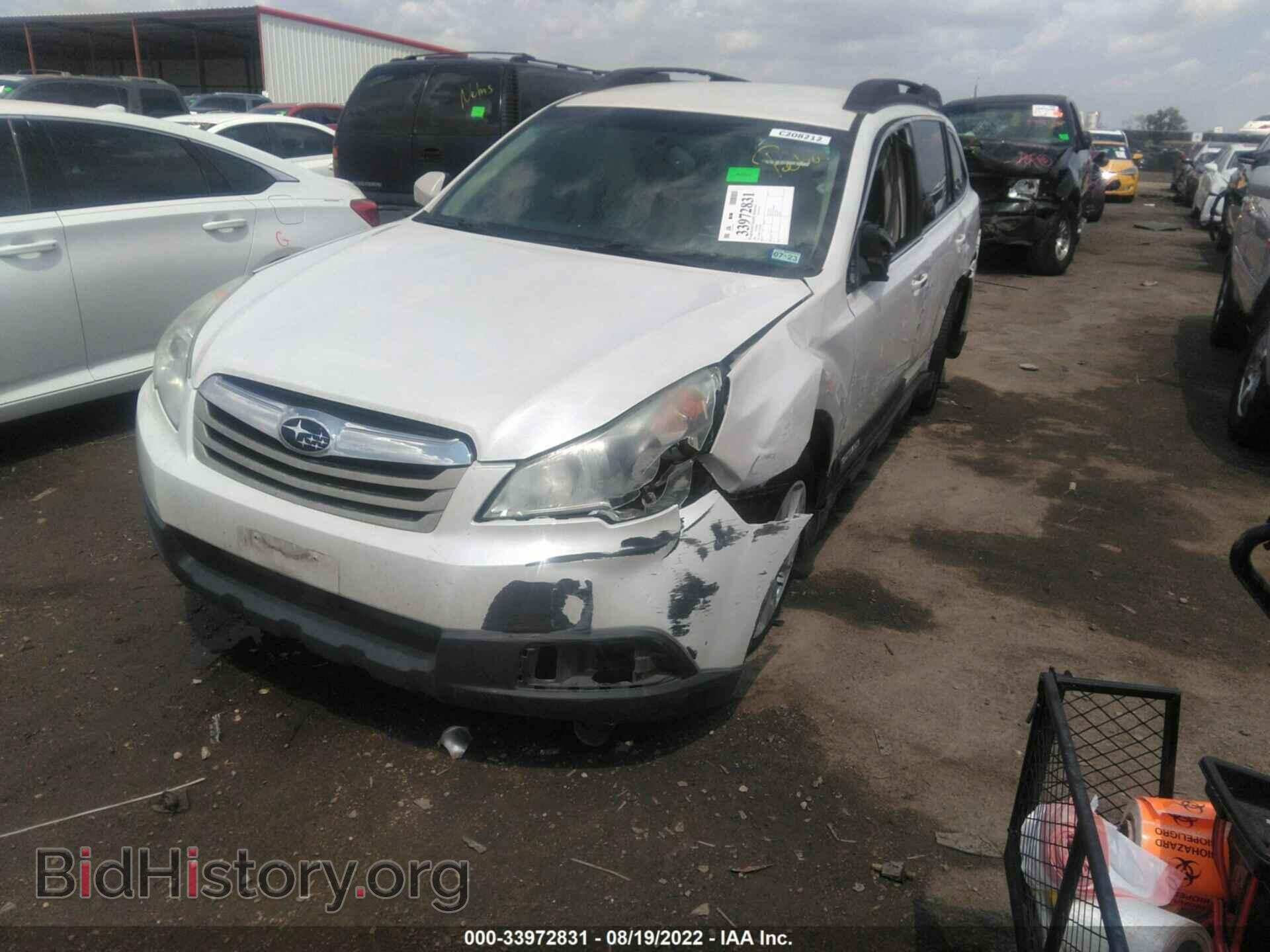 2011 SUBARU OUTBACK - VIN: 4S4BRCCC4B3383802 - Фото 2