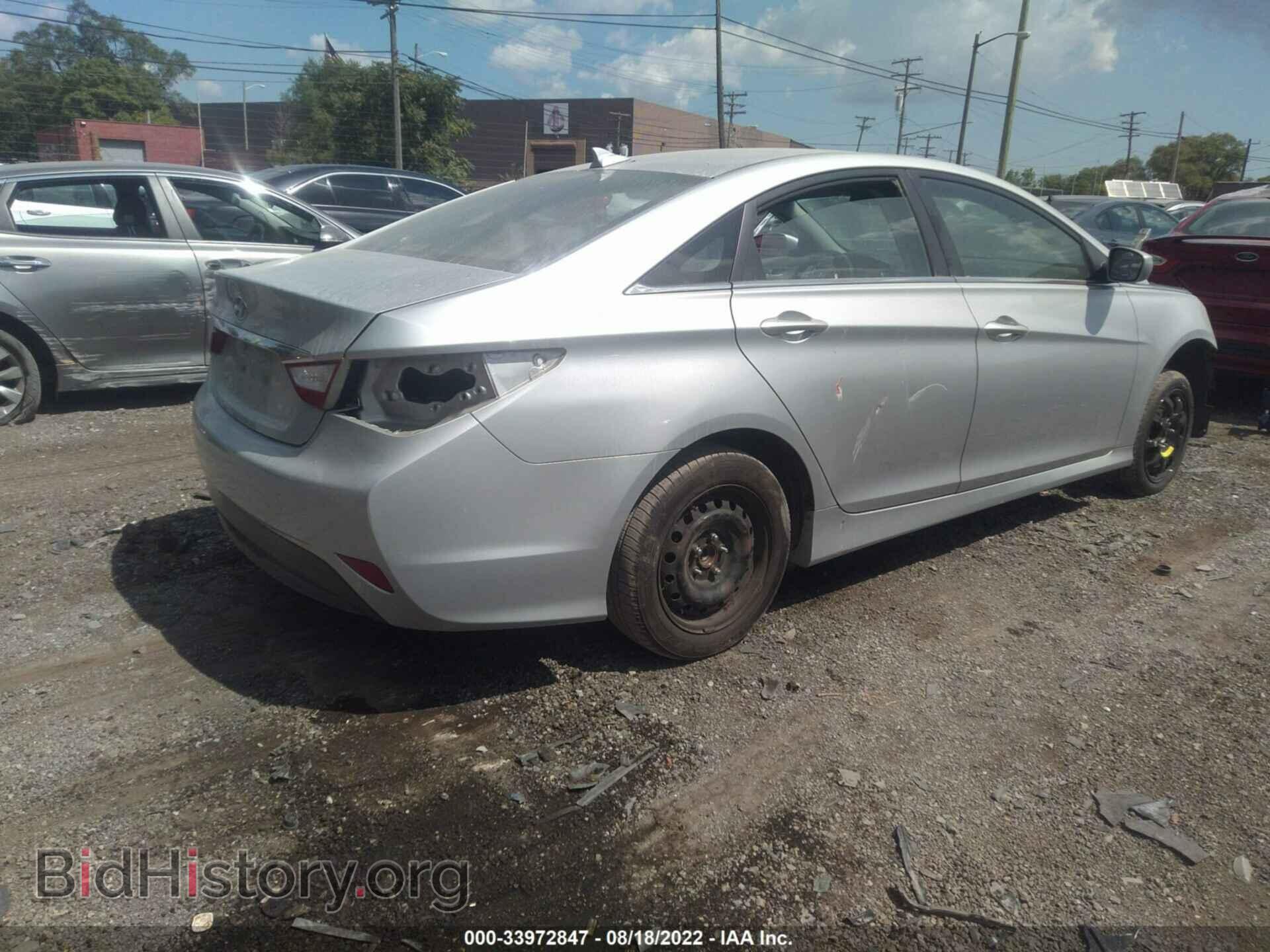 2014 HYUNDAI SONATA - VIN: 5NPEB4AC7EH891382 - Фото 4
