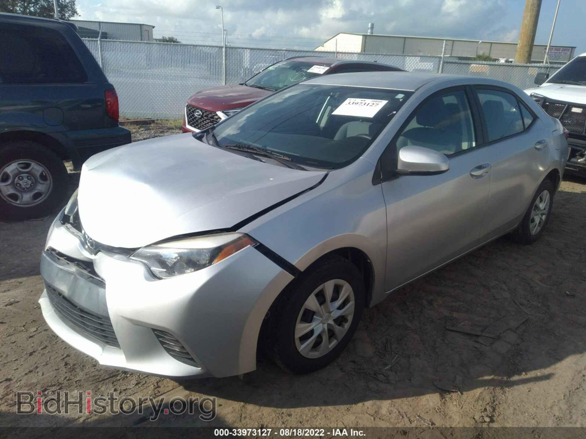 2014 TOYOTA COROLLA - VIN: 2T1BURHE3EC080313 - Фото 2