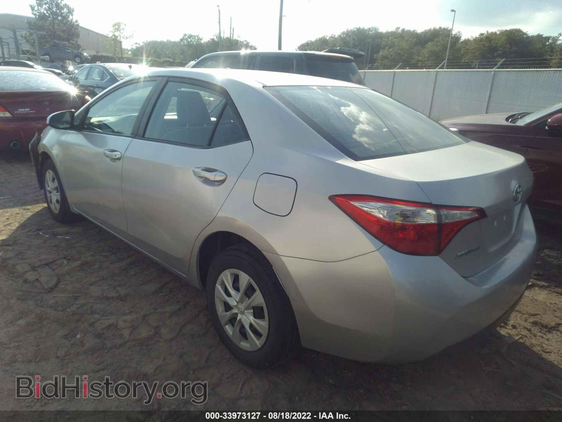 2014 TOYOTA COROLLA - VIN: 2T1BURHE3EC080313 - Фото 3
