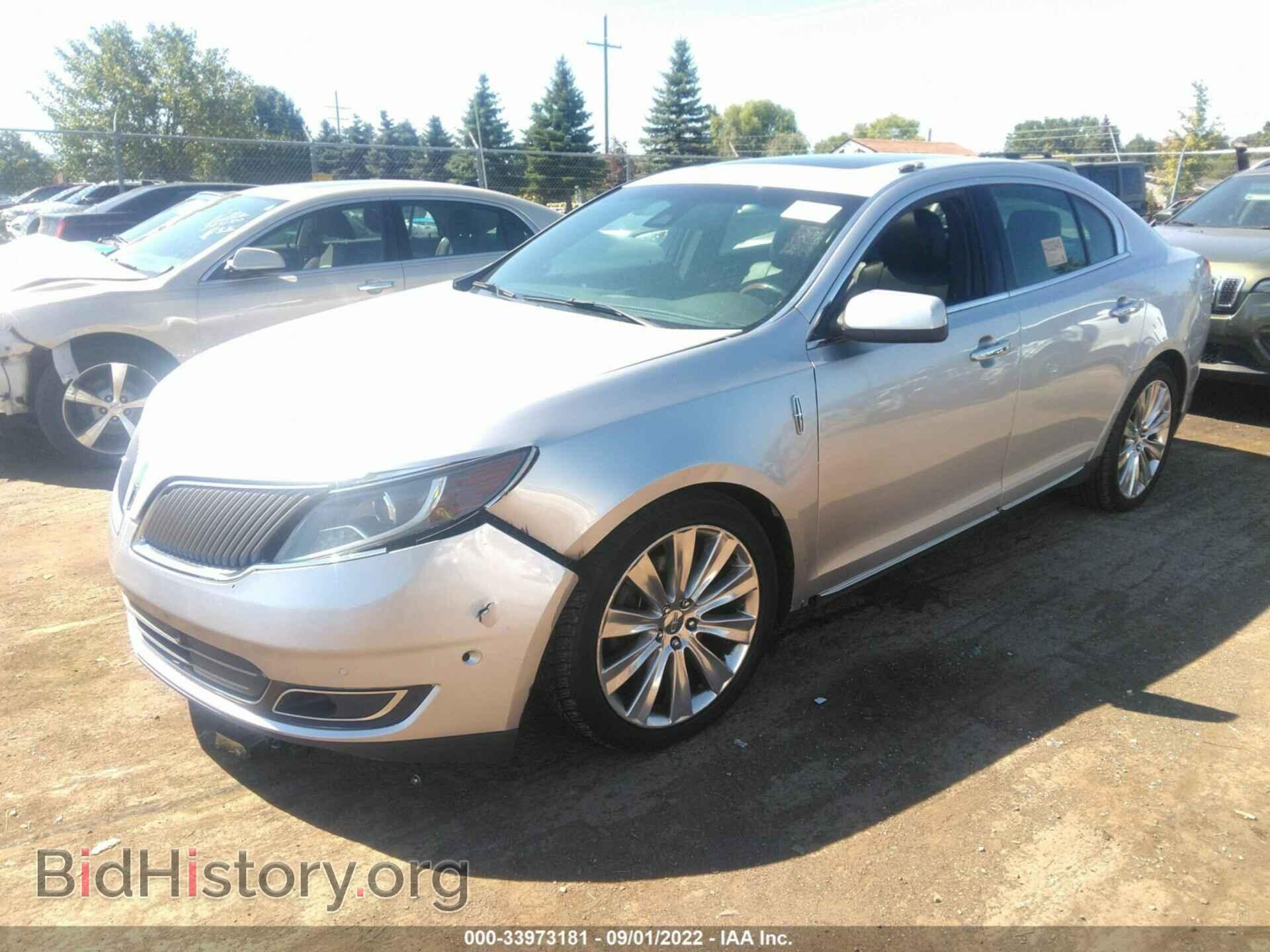 2013 LINCOLN MKS - VIN: 1LNHL9FT0DG606035 - Photo 2