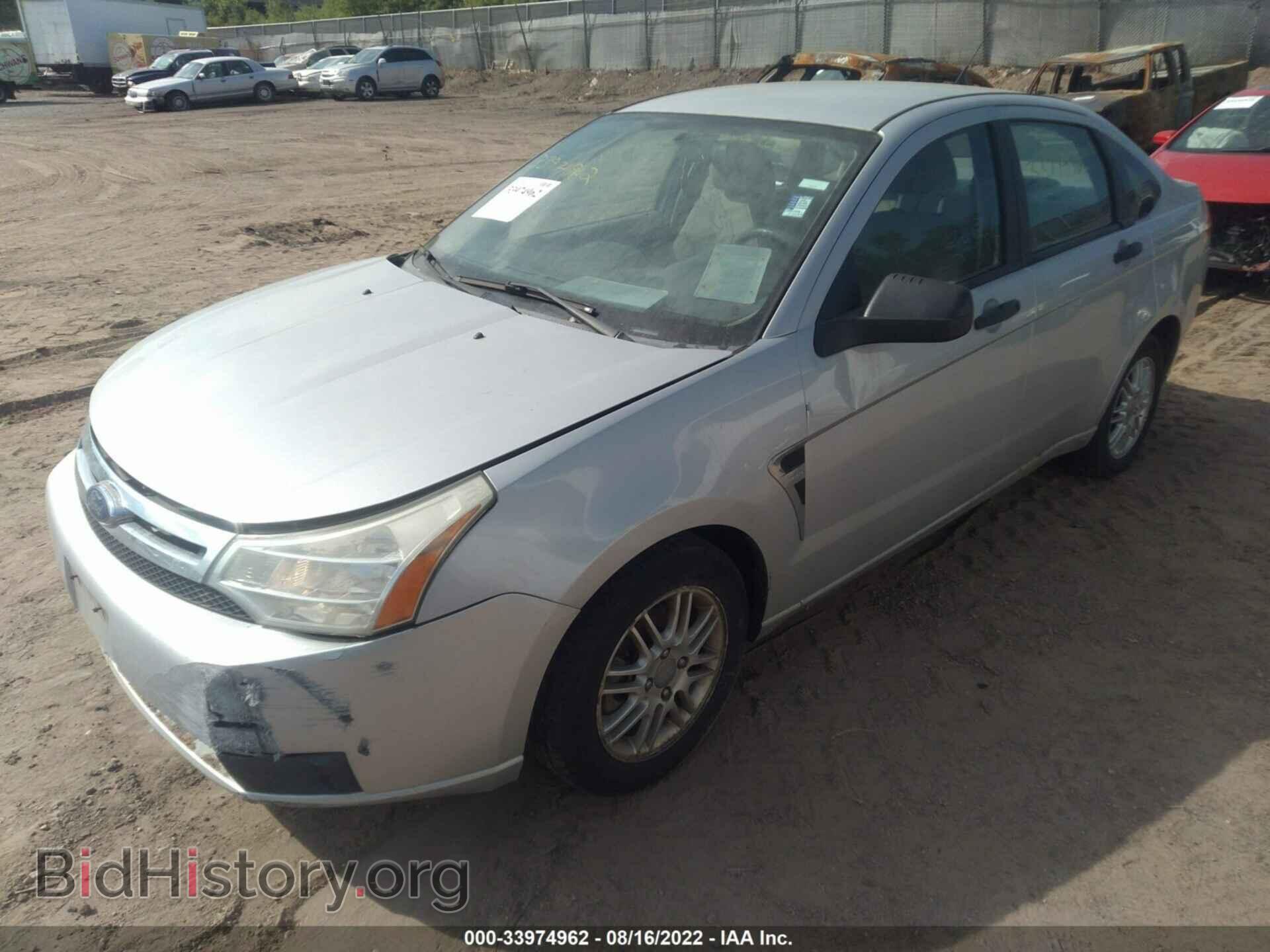 2008 FORD FOCUS - VIN: 1FAHP35N28W185672 - Фото 2