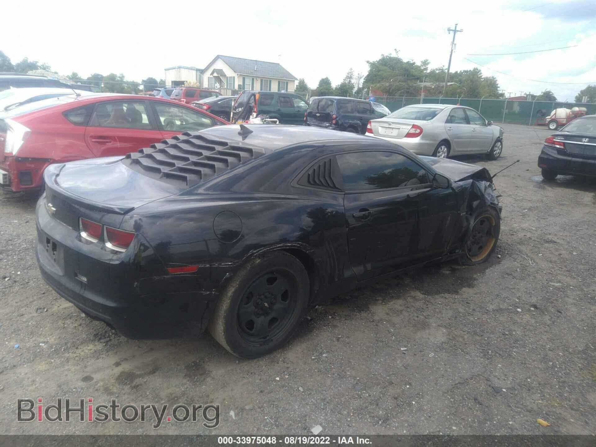 2012 CHEVROLET CAMARO - VIN: 2G1FA1E33C9193148 - Фото 4