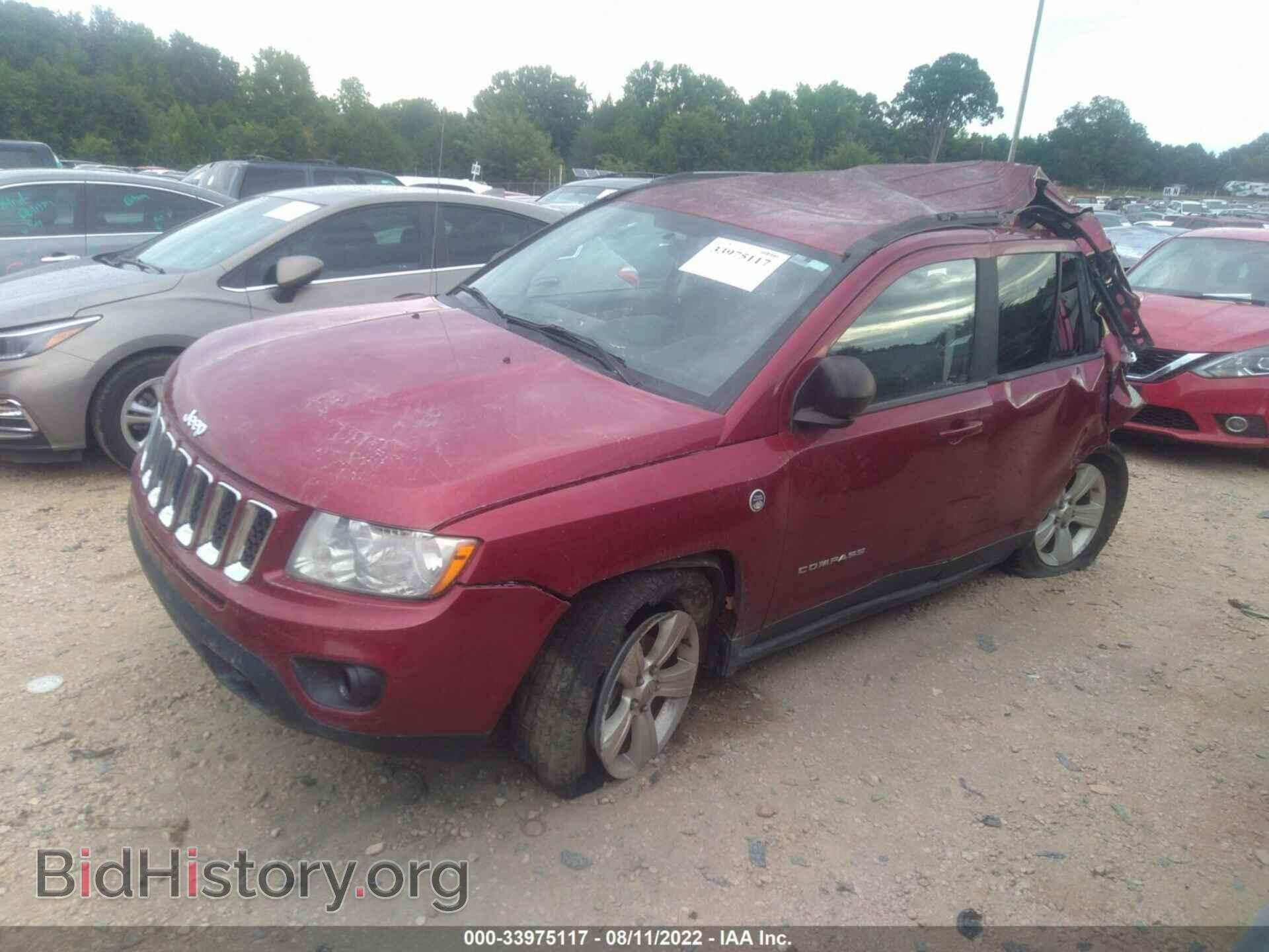 2012 JEEP COMPASS - VIN: 1C4NJDBB4CD639066 - Фото 2