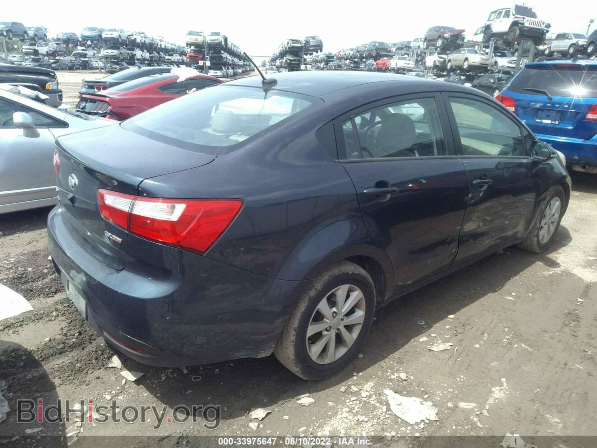 2014 KIA RIO - VIN: KNADN4A34E6350770 - Фото 4