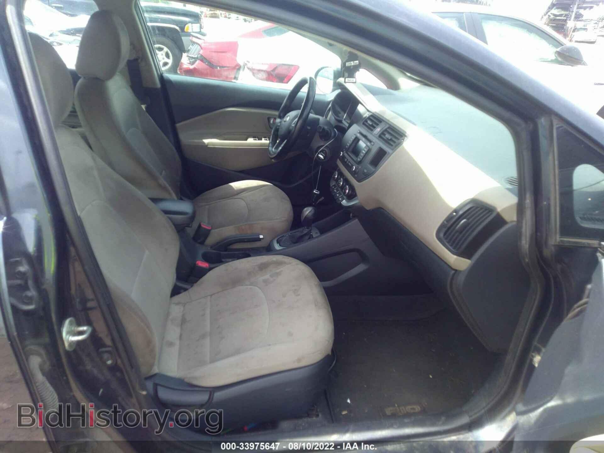 2014 KIA RIO - VIN: KNADN4A34E6350770 - Фото 5