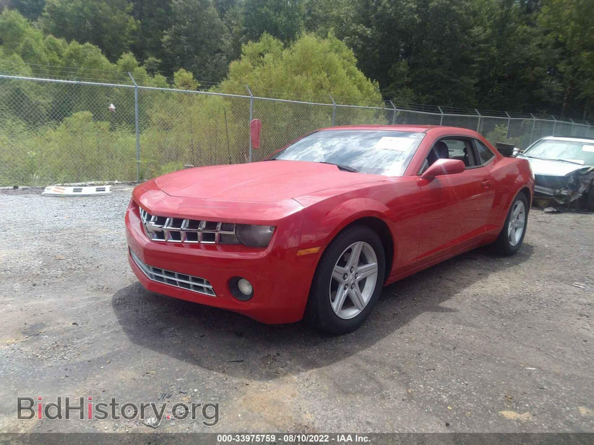 2012 CHEVROLET CAMARO - VIN: 2G1FB1E34C9181233 - Фото 2