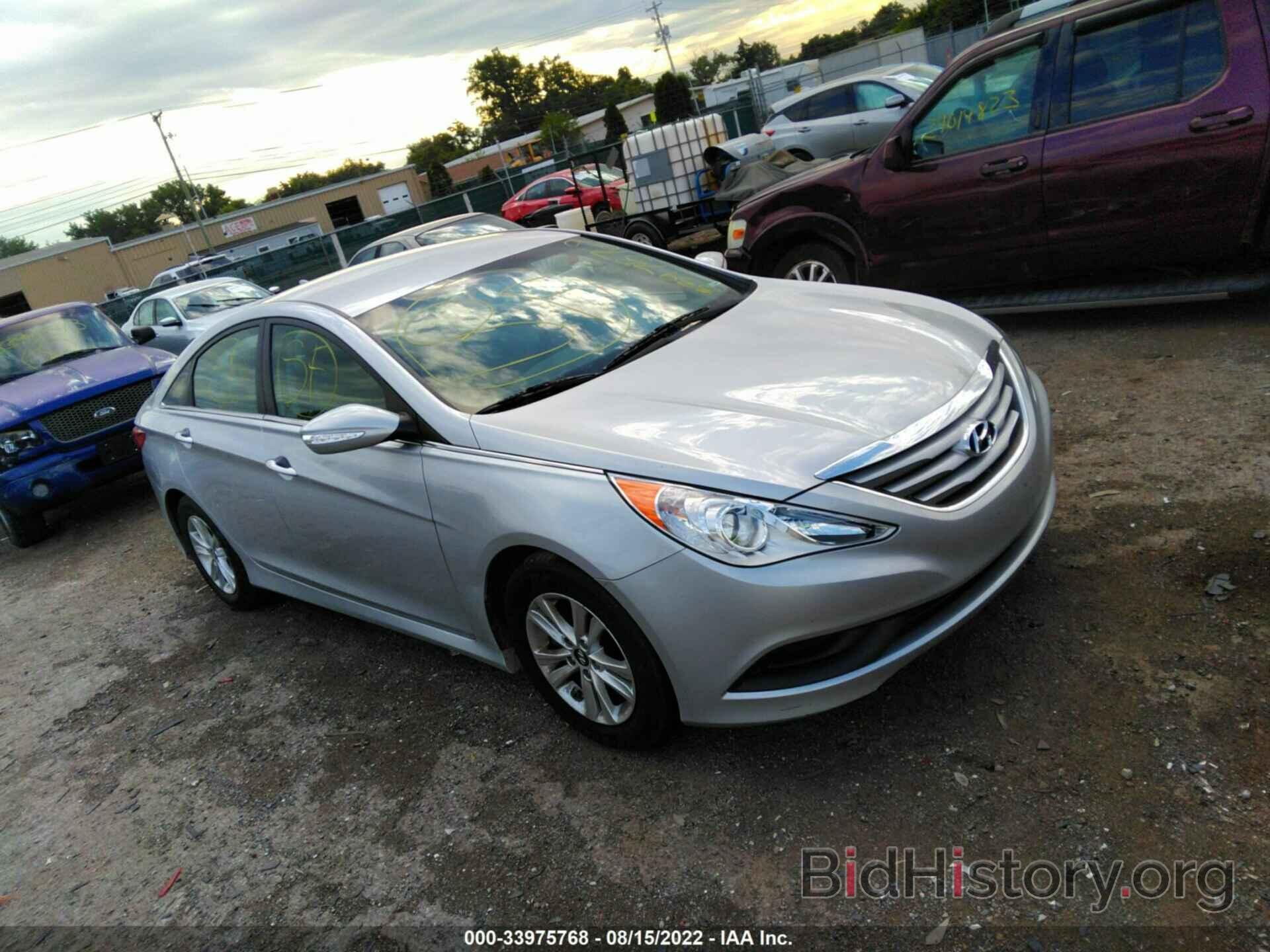 Photo 5NPEB4AC1EH919967 - HYUNDAI SONATA 2014