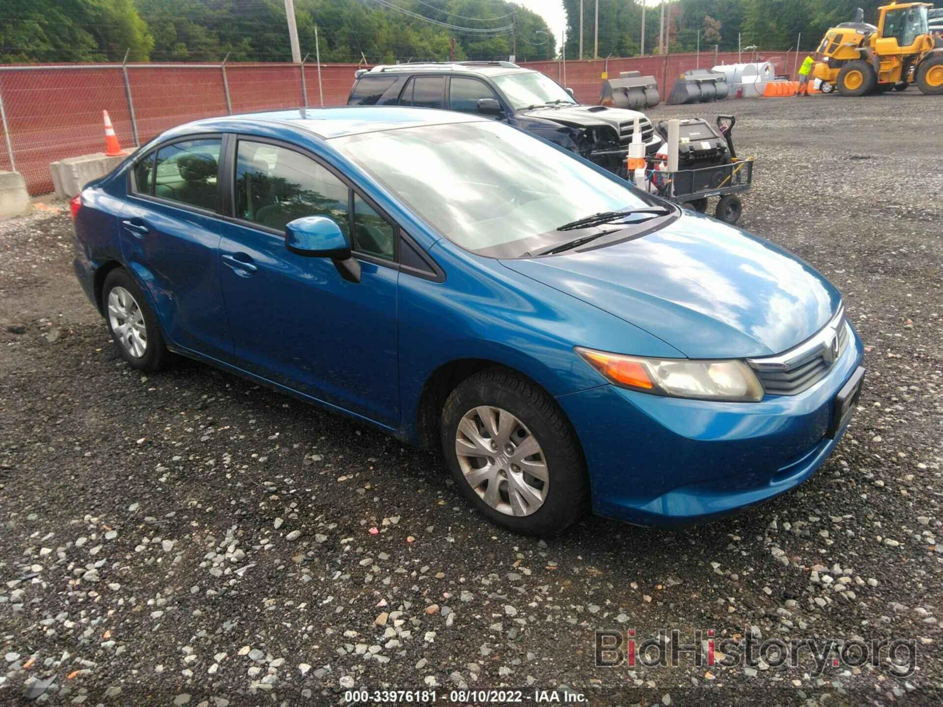 Photo 2HGFB2F58CH534092 - HONDA CIVIC SDN 2012