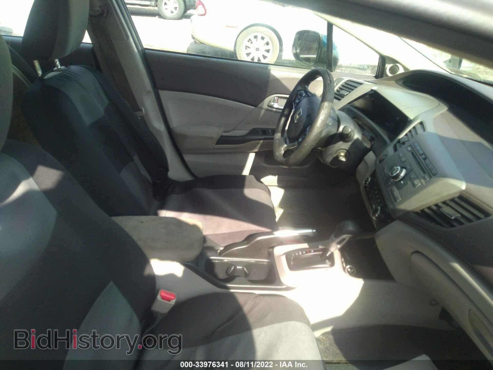 2012 HONDA CIVIC SDN - VIN: 2HGFB2F83CH537802 - Фото 5
