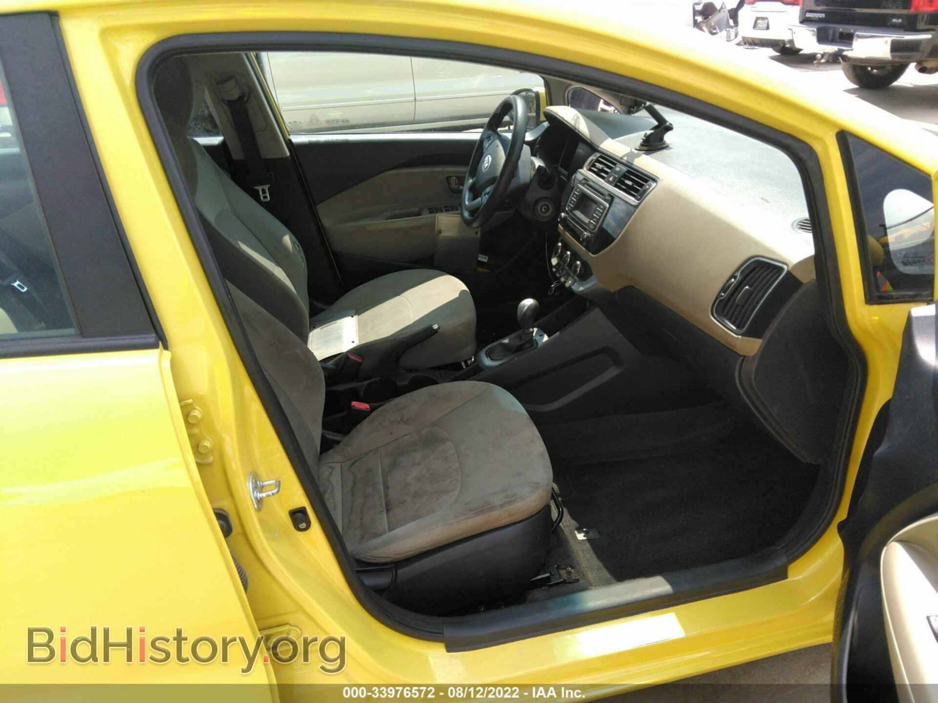 2016 KIA RIO - VIN: KNADM4A38G6667330 - Фото 5