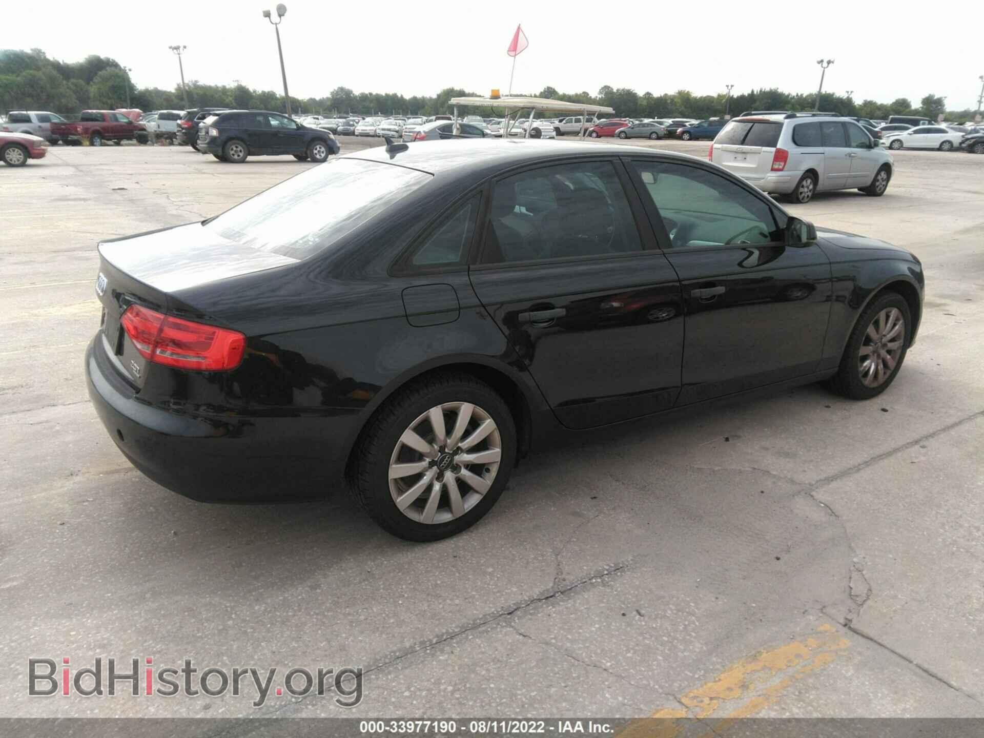 2012 AUDI A4 - VIN: WAUBFAFL4CN012946 - Фото 4
